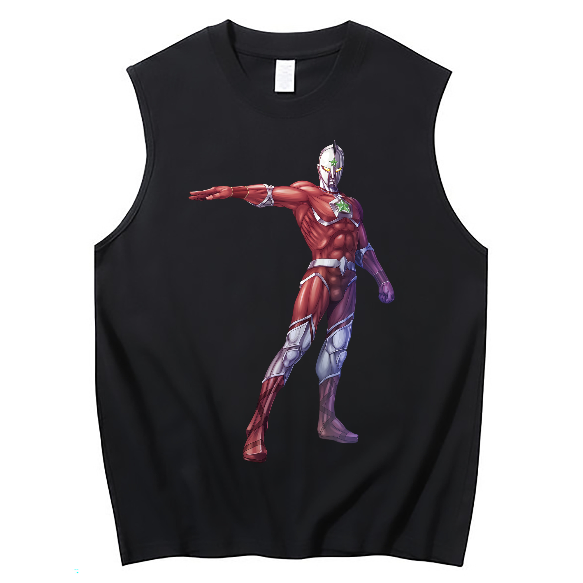 （画像用） ウルトラマン Ultraman コットン100％タンクトップ（フロントプリント）