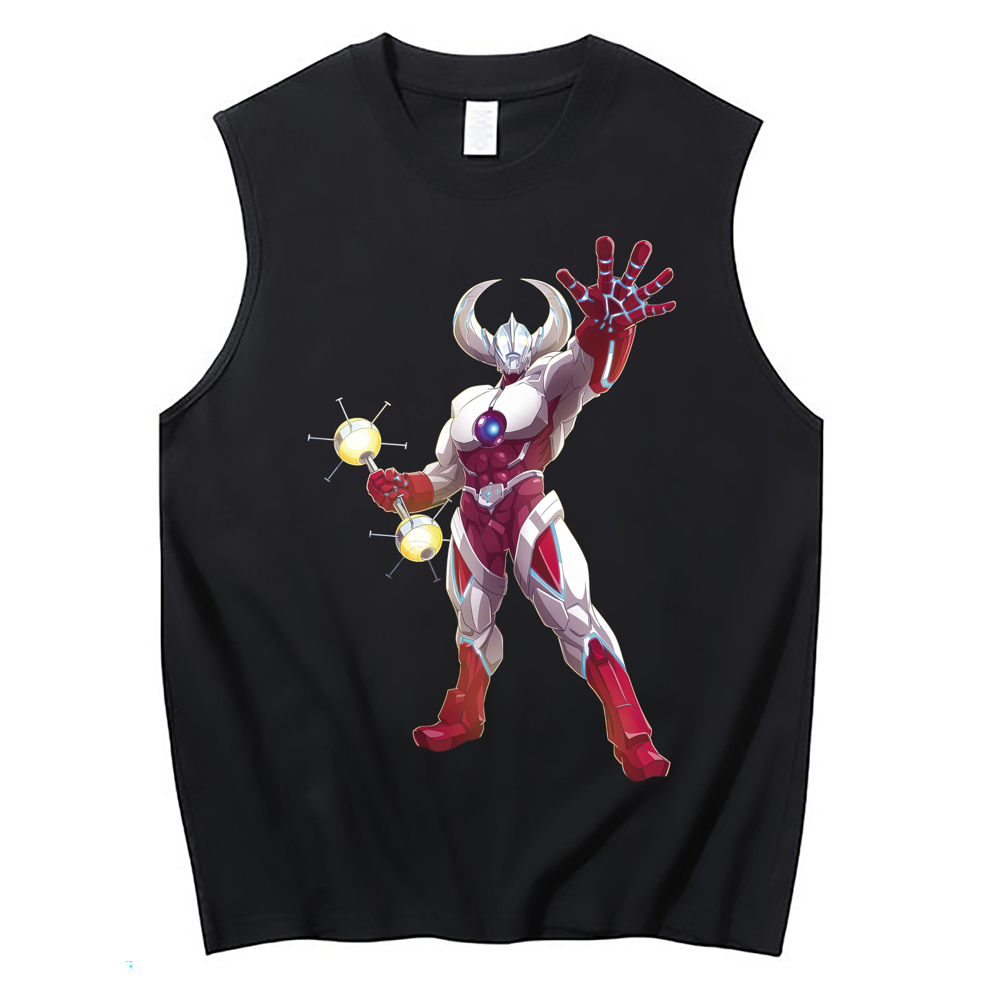 （画像用） ウルトラマン Ultraman コットン100％タンクトップ（フロントプリント）