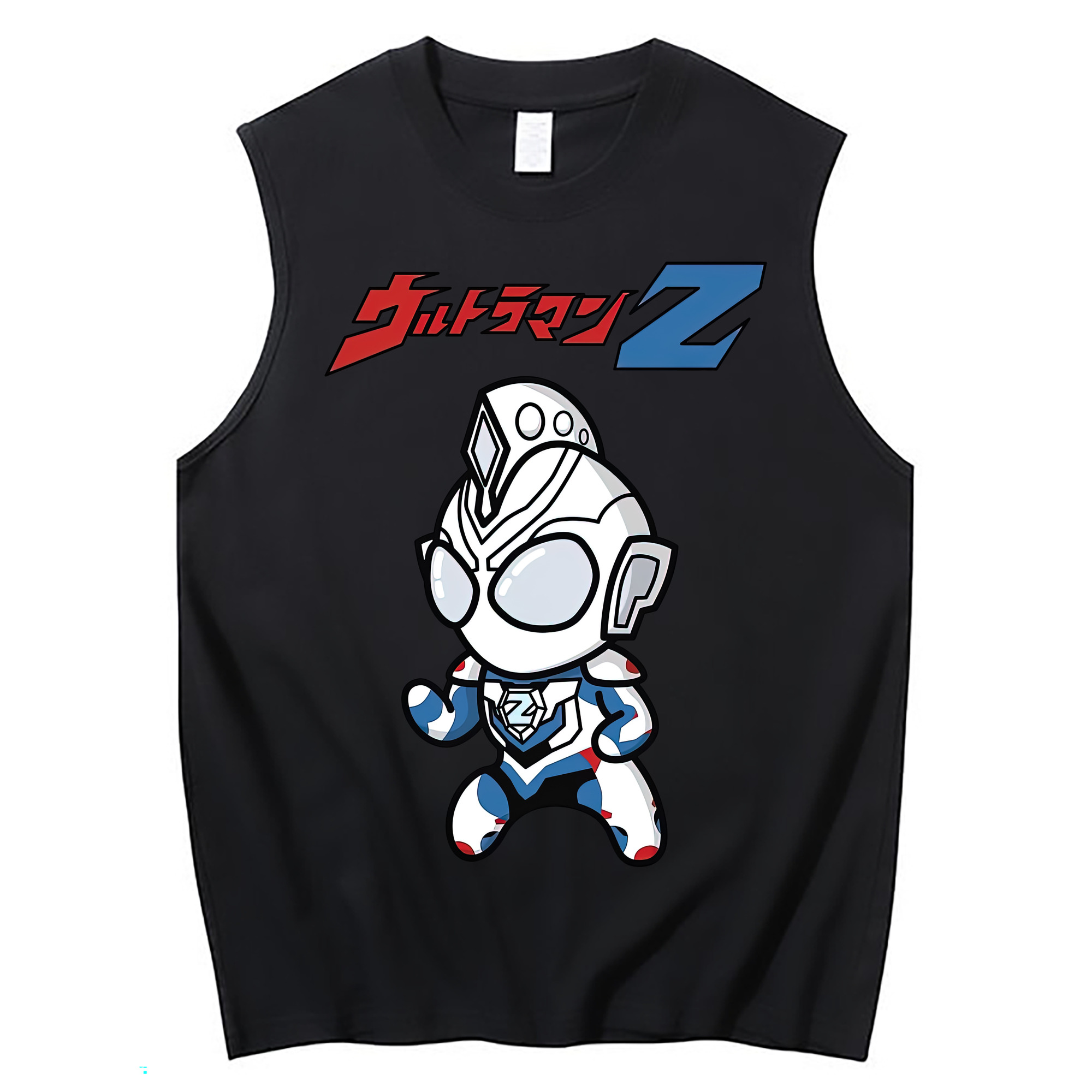（画像用） ウルトラマン Ultraman コットン100％タンクトップ（フロントプリント）
