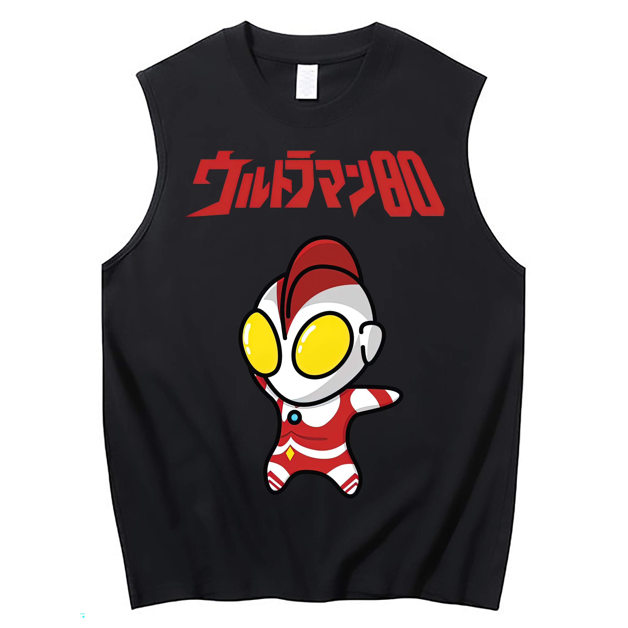 （画像用） ウルトラマン Ultraman コットン100％タンクトップ（フロントプリント）