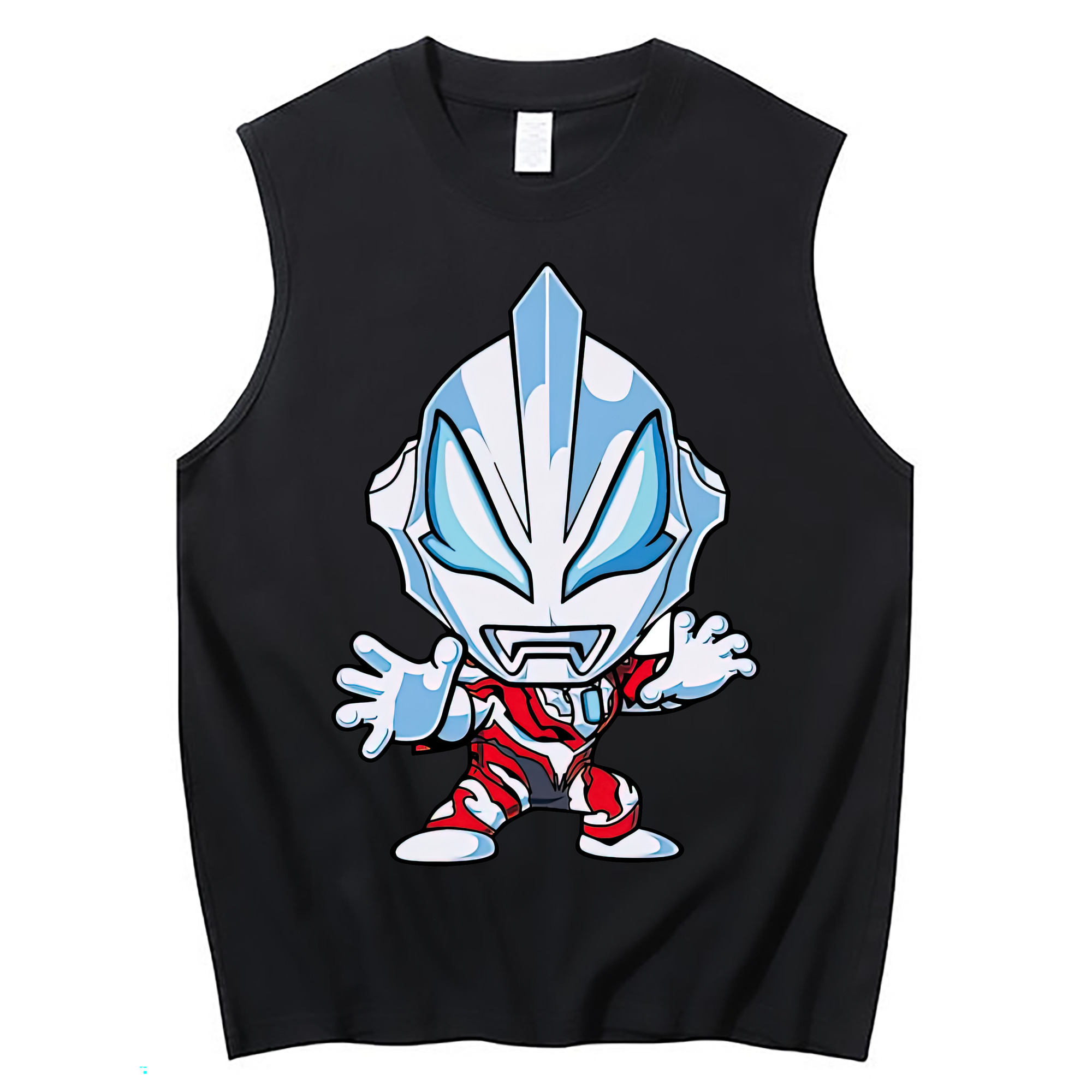 （画像用） ウルトラマン Ultraman コットン100％タンクトップ（フロントプリント）
