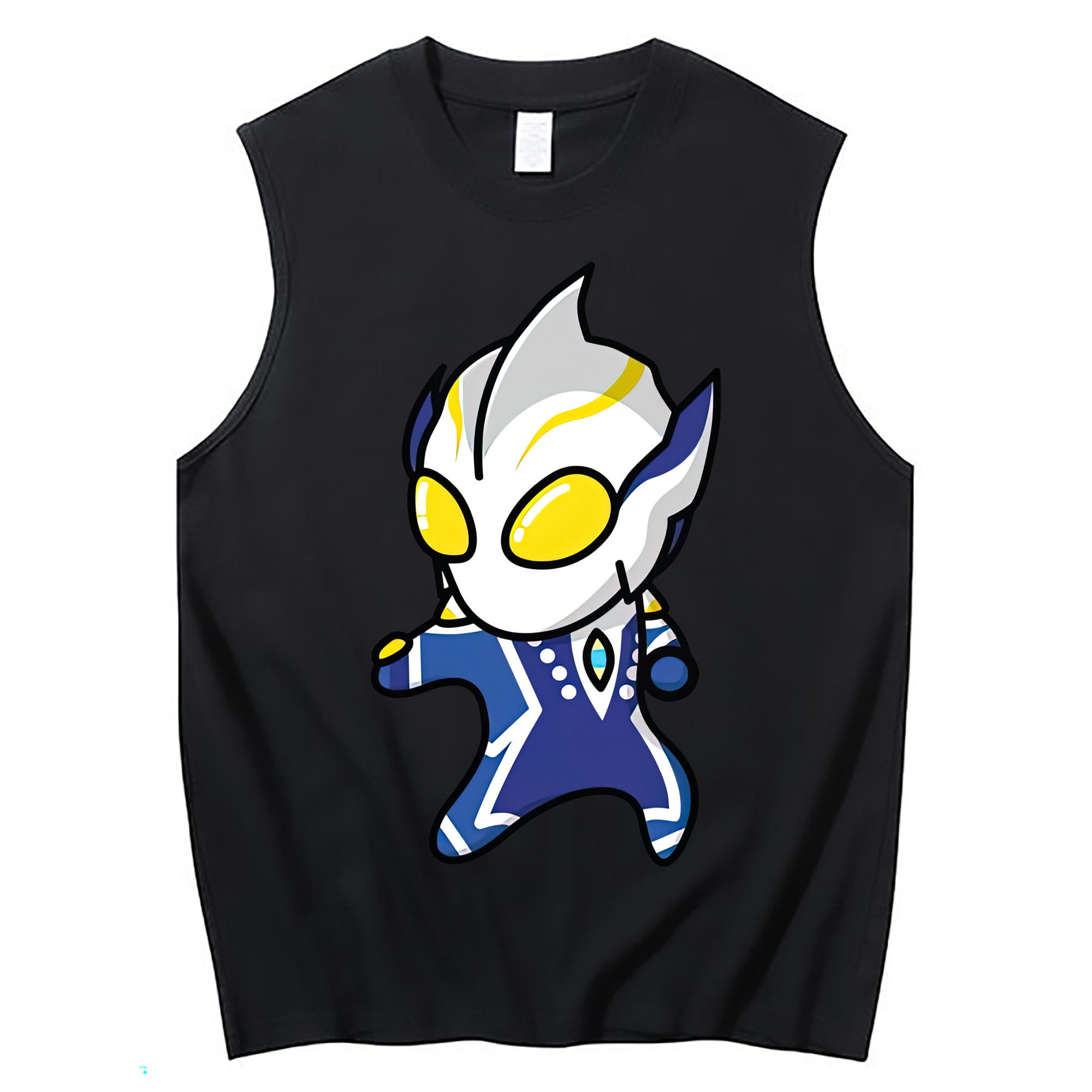 （画像用） ウルトラマン Ultraman コットン100％タンクトップ（フロントプリント）