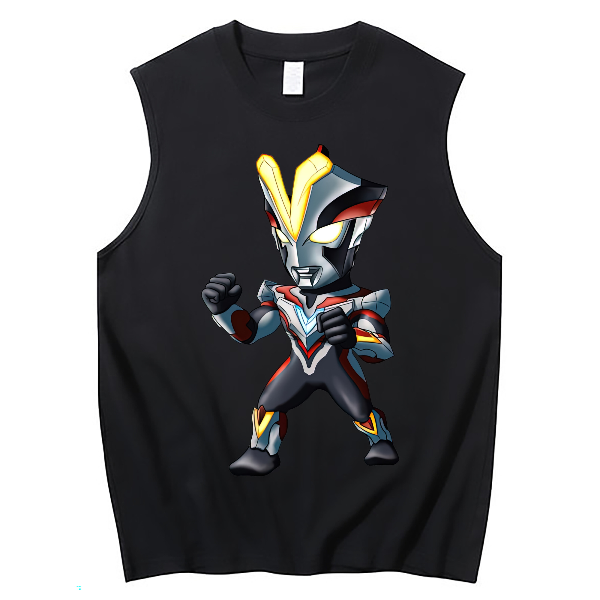（画像用） ウルトラマン Ultraman コットン100％タンクトップ（フロントプリント）