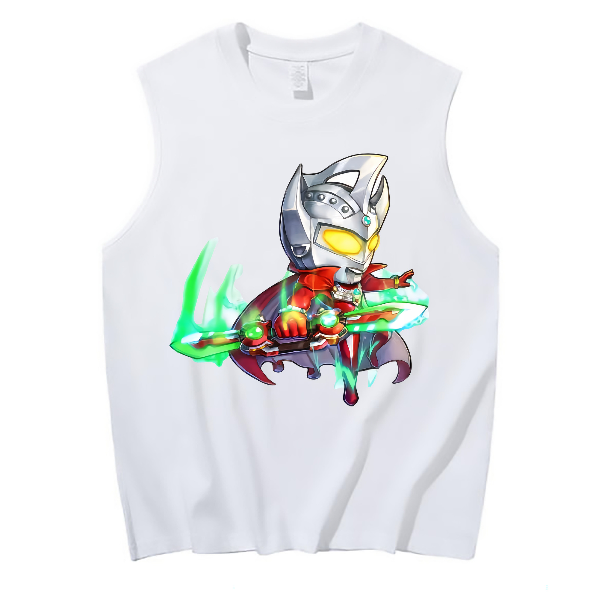 （画像用） ウルトラマン Ultraman コットン100％タンクトップ（フロントプリント）