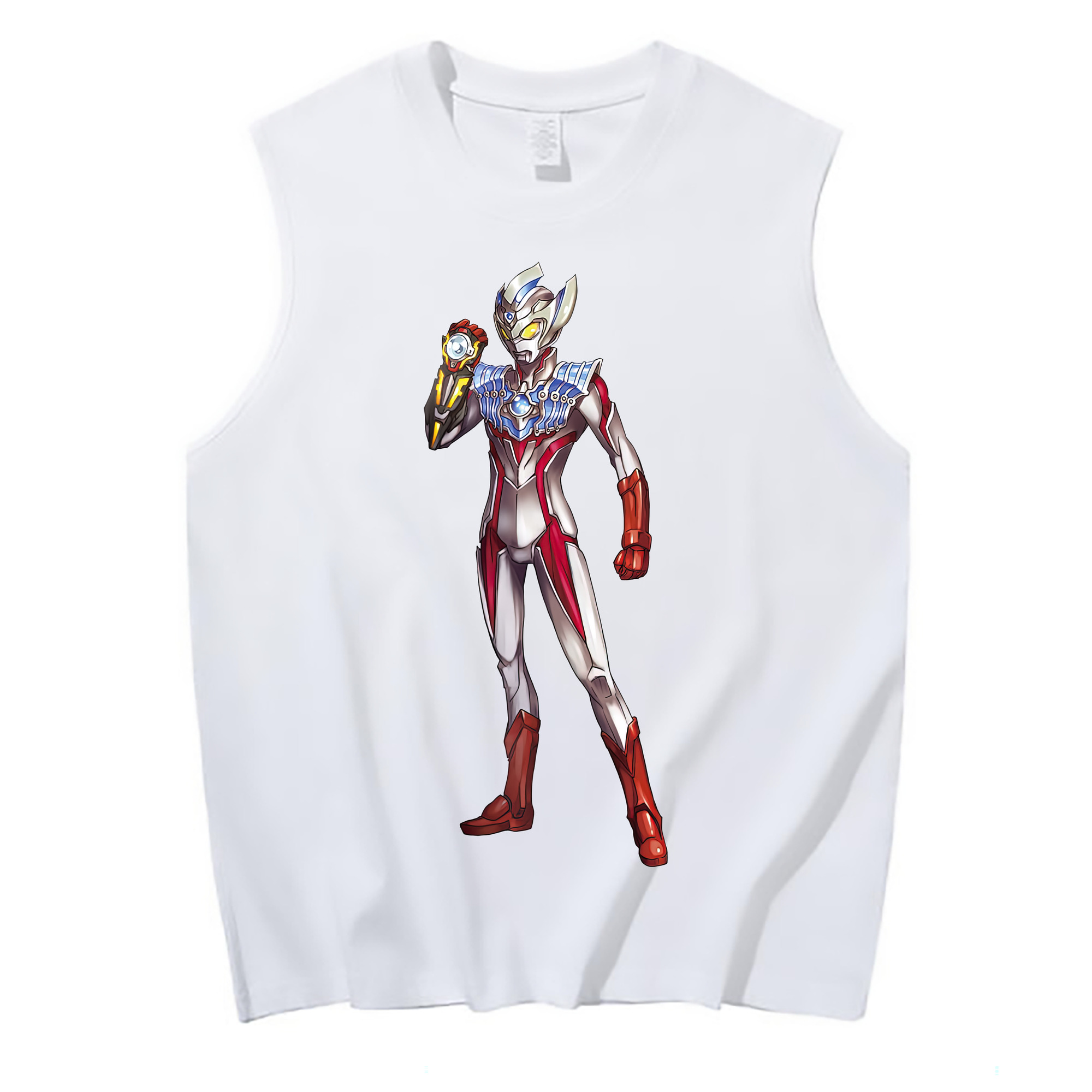 （画像用） ウルトラマン Ultraman コットン100％タンクトップ（フロントプリント）