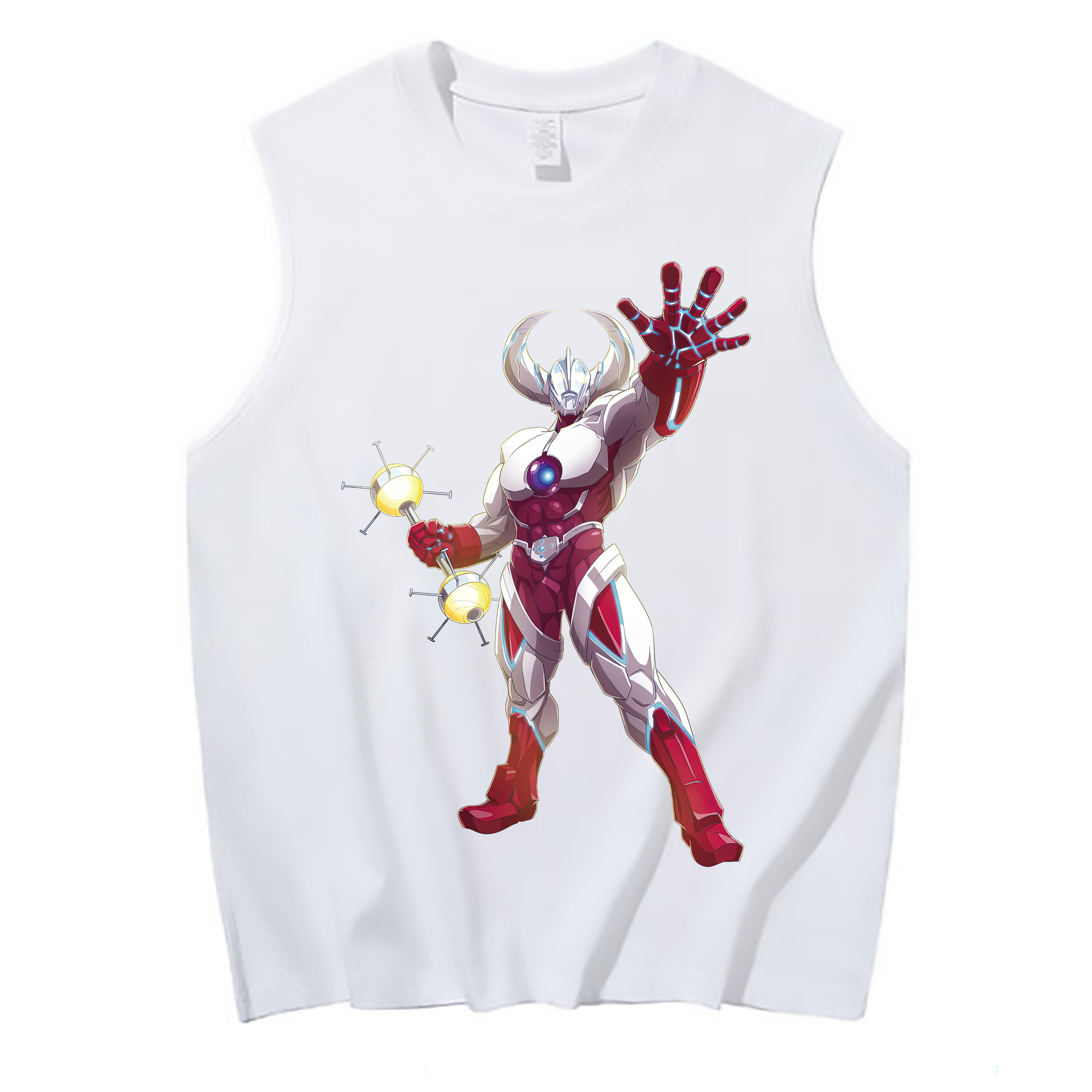 （画像用） ウルトラマン Ultraman コットン100％タンクトップ（フロントプリント）