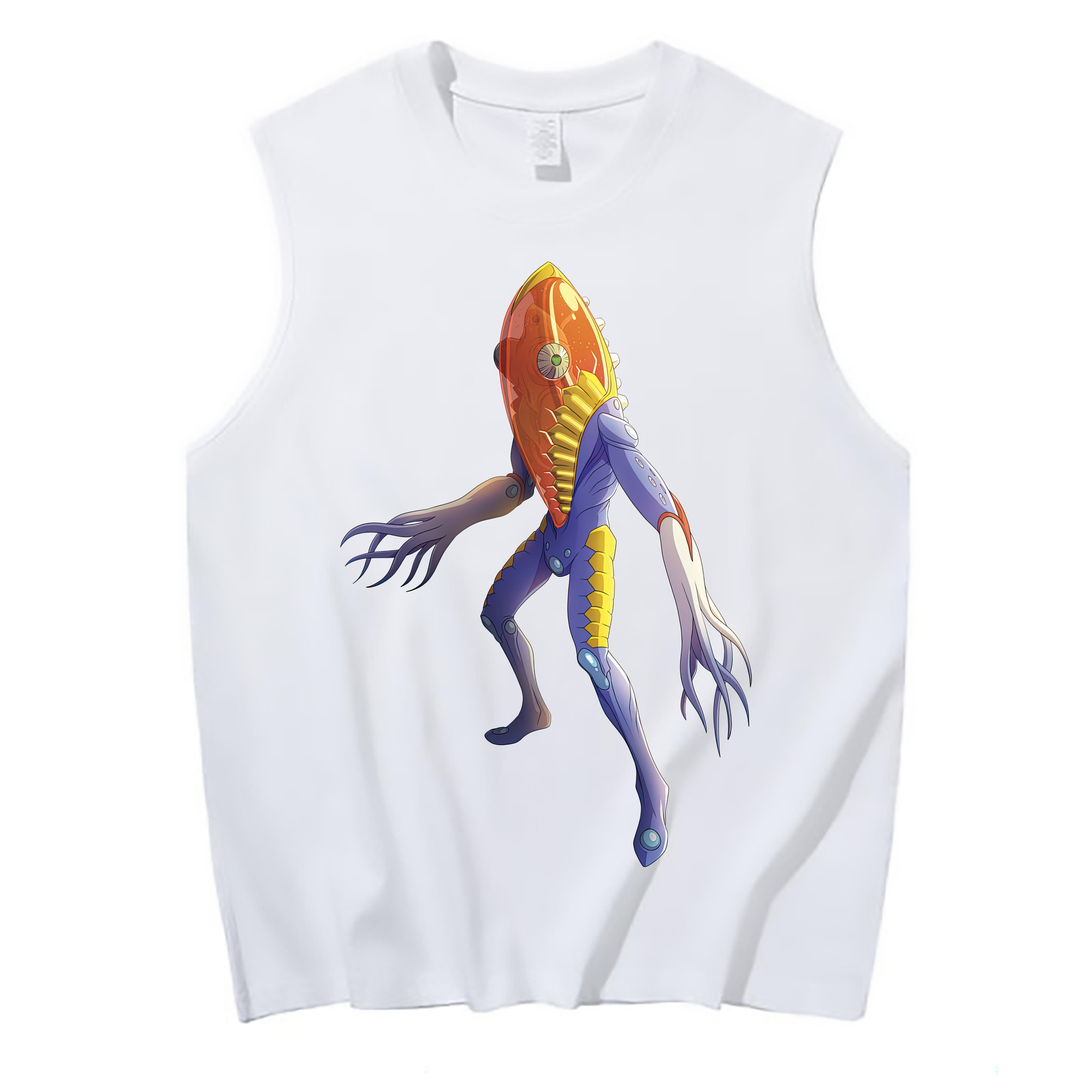 （画像用） ウルトラマン Ultraman コットン100％タンクトップ（フロントプリント）