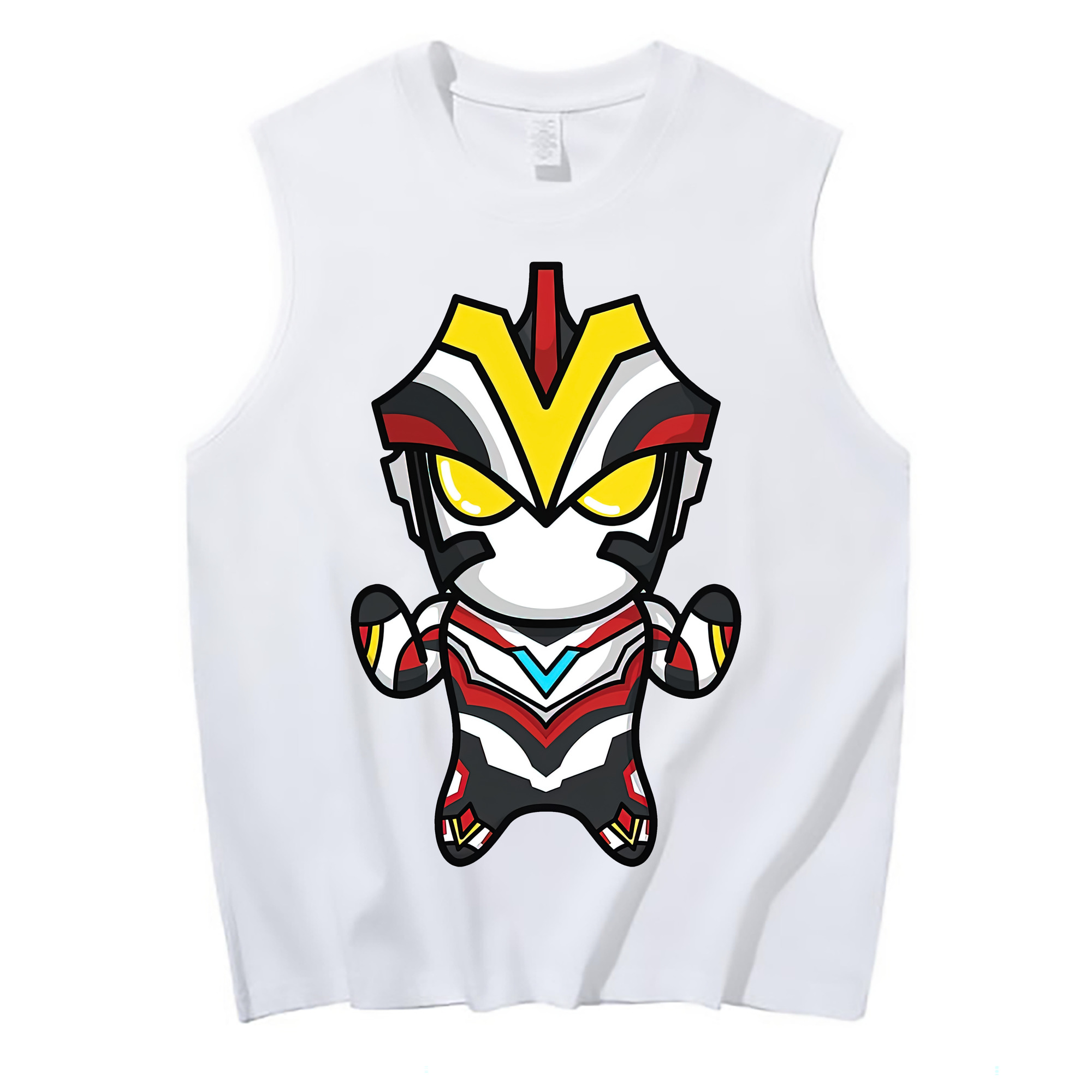 （画像用） ウルトラマン Ultraman コットン100％タンクトップ（フロントプリント）