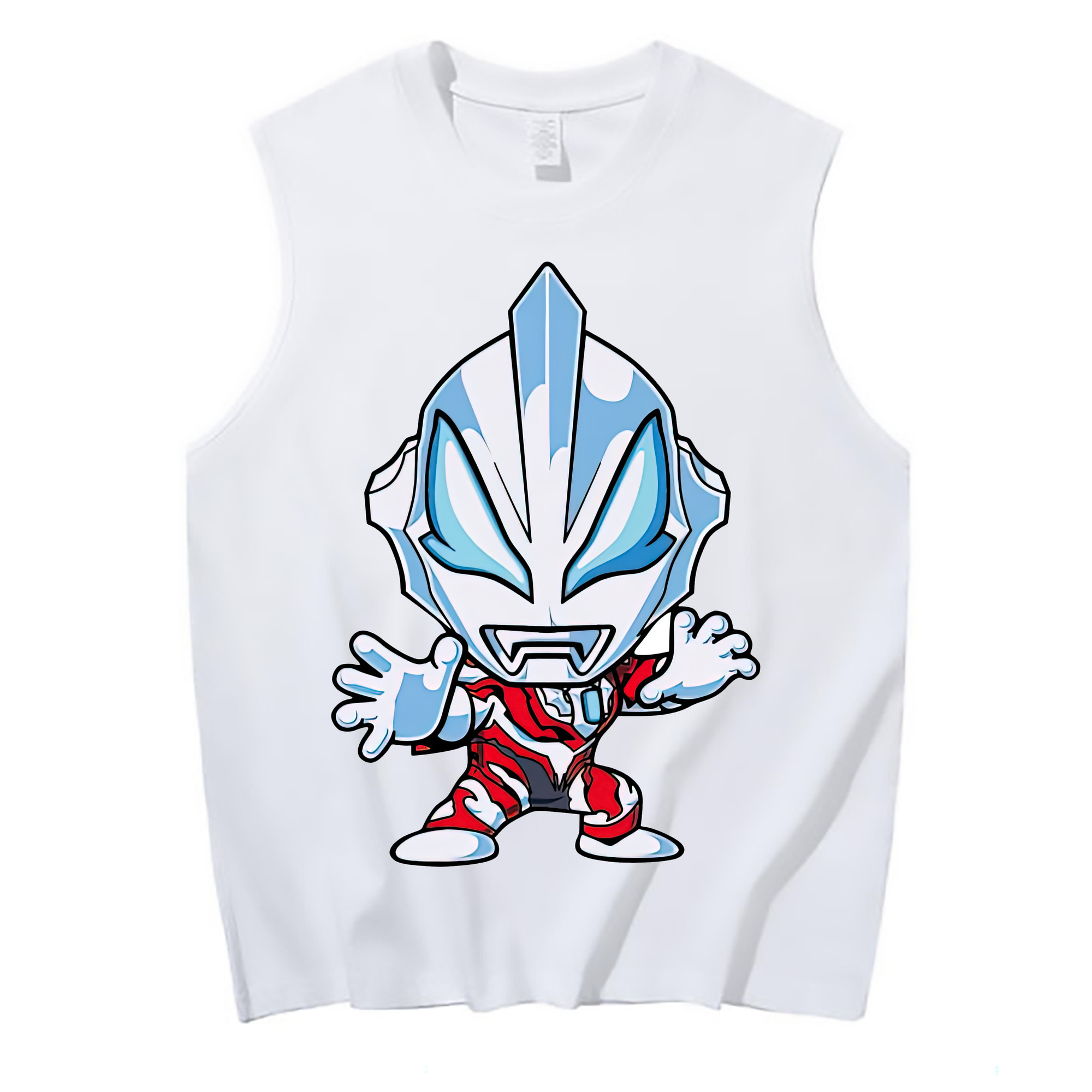 （画像用） ウルトラマン Ultraman コットン100％タンクトップ（フロントプリント）
