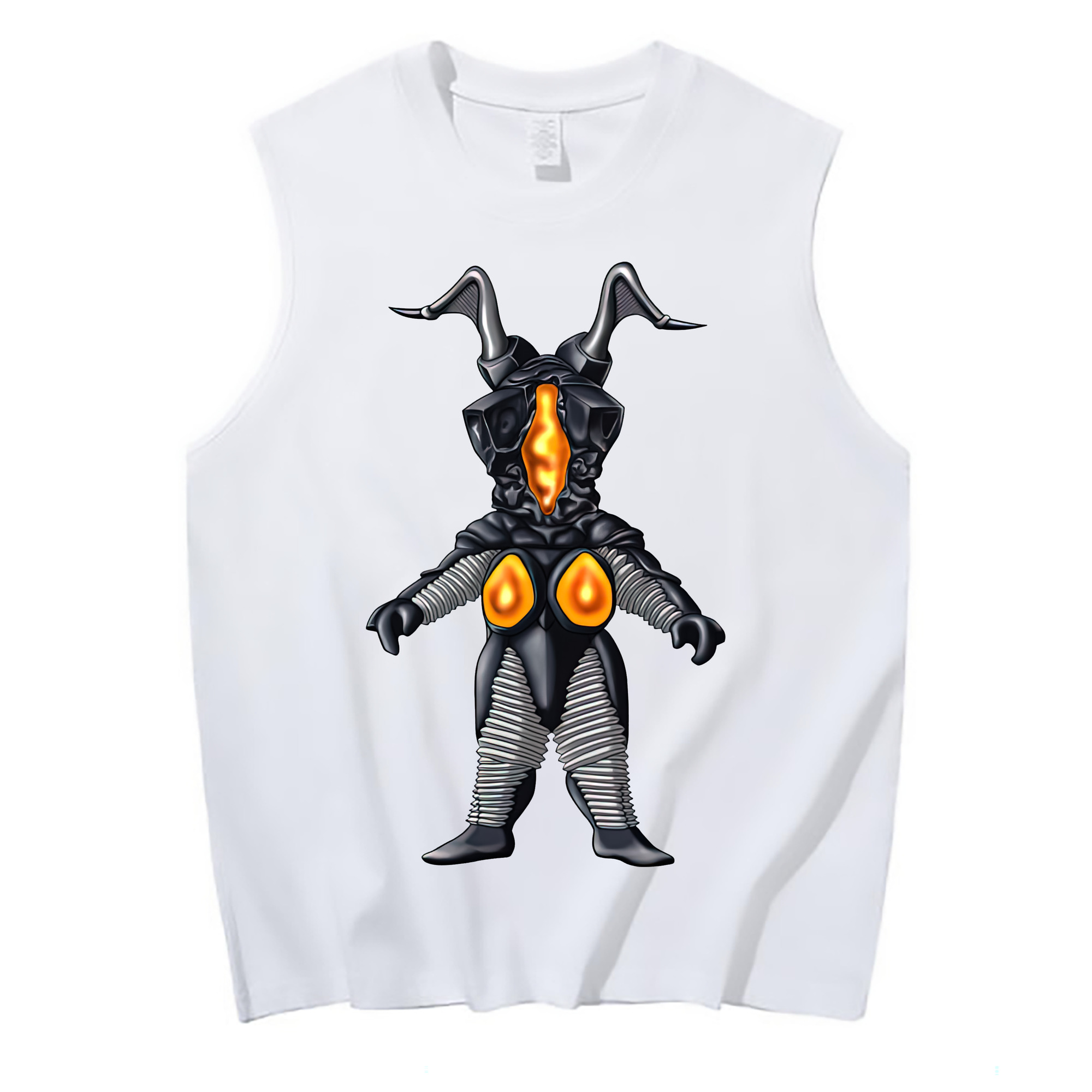（画像用） ウルトラマン Ultraman コットン100％タンクトップ（フロントプリント）