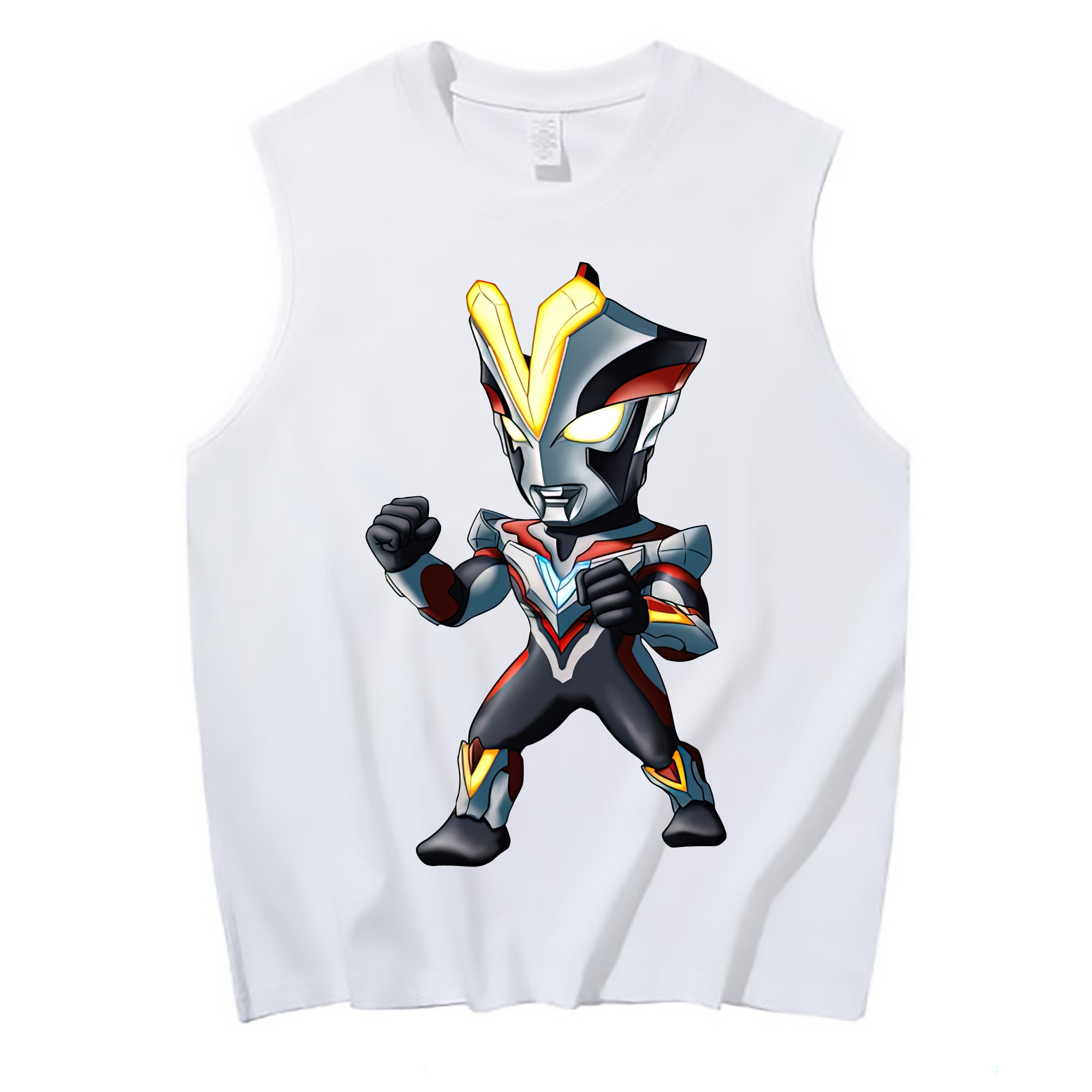 （画像用） ウルトラマン Ultraman コットン100％タンクトップ（フロントプリント）