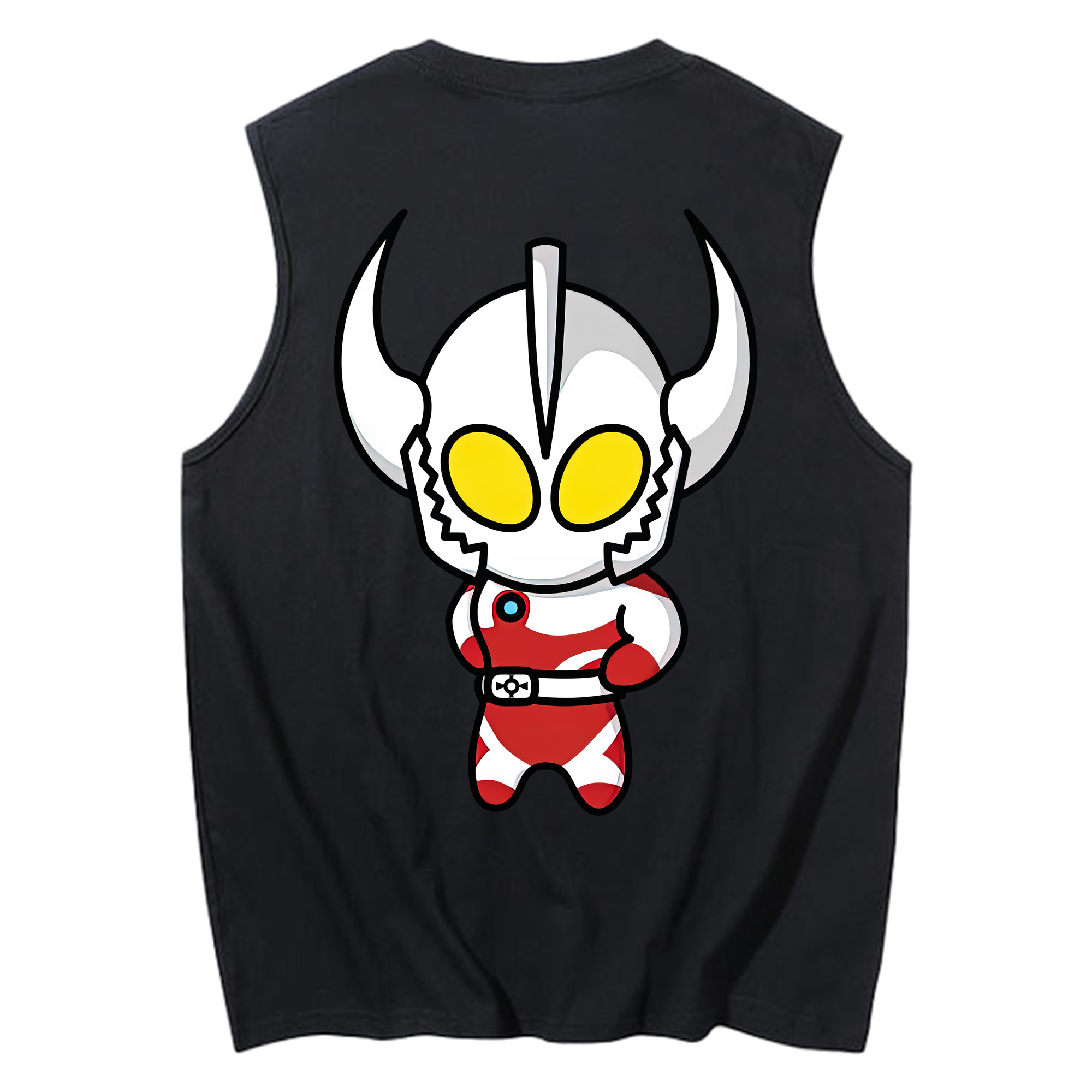 （画像用） ウルトラマン Ultraman コットン100％タンクトップ（背面プリント）