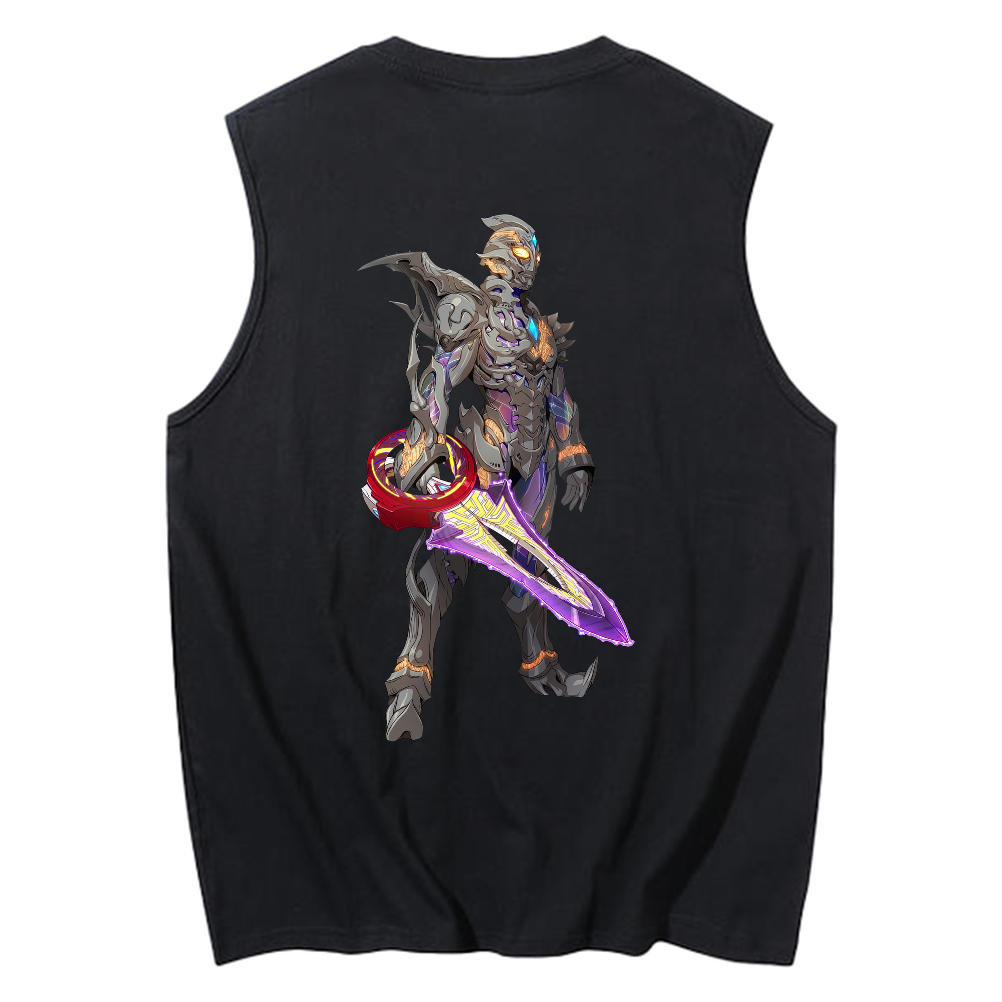 （画像用） ウルトラマン Ultraman コットン100％タンクトップ（背面プリント）
