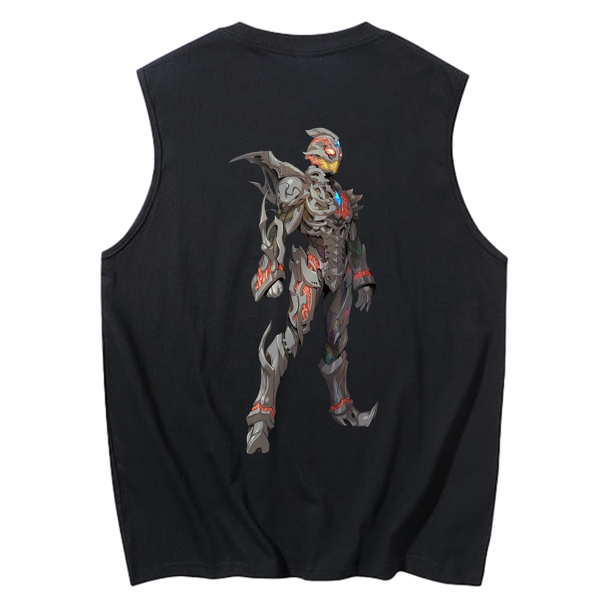 （画像用） ウルトラマン Ultraman コットン100％タンクトップ（背面プリント）