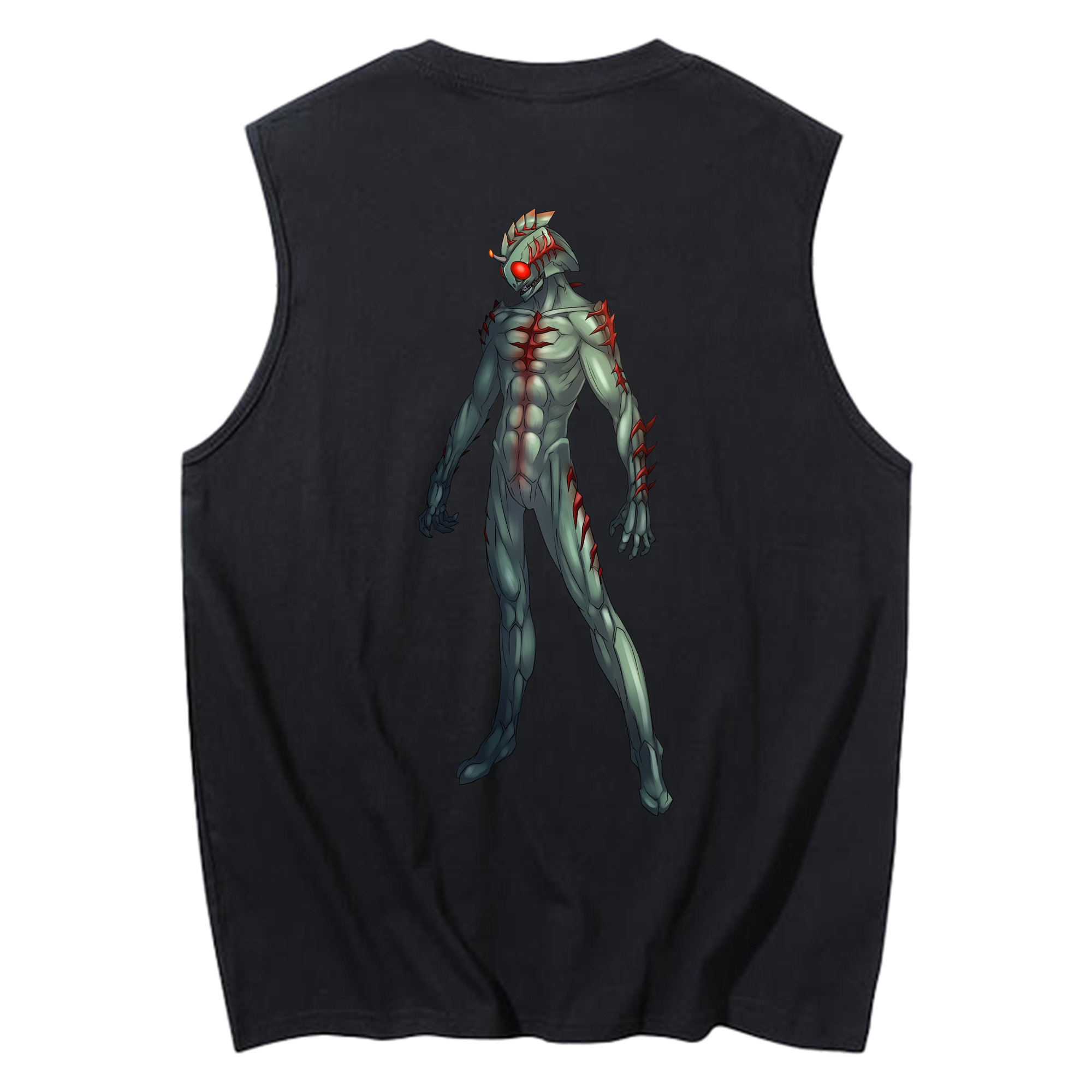 （画像用） ウルトラマン Ultraman コットン100％タンクトップ（背面プリント）