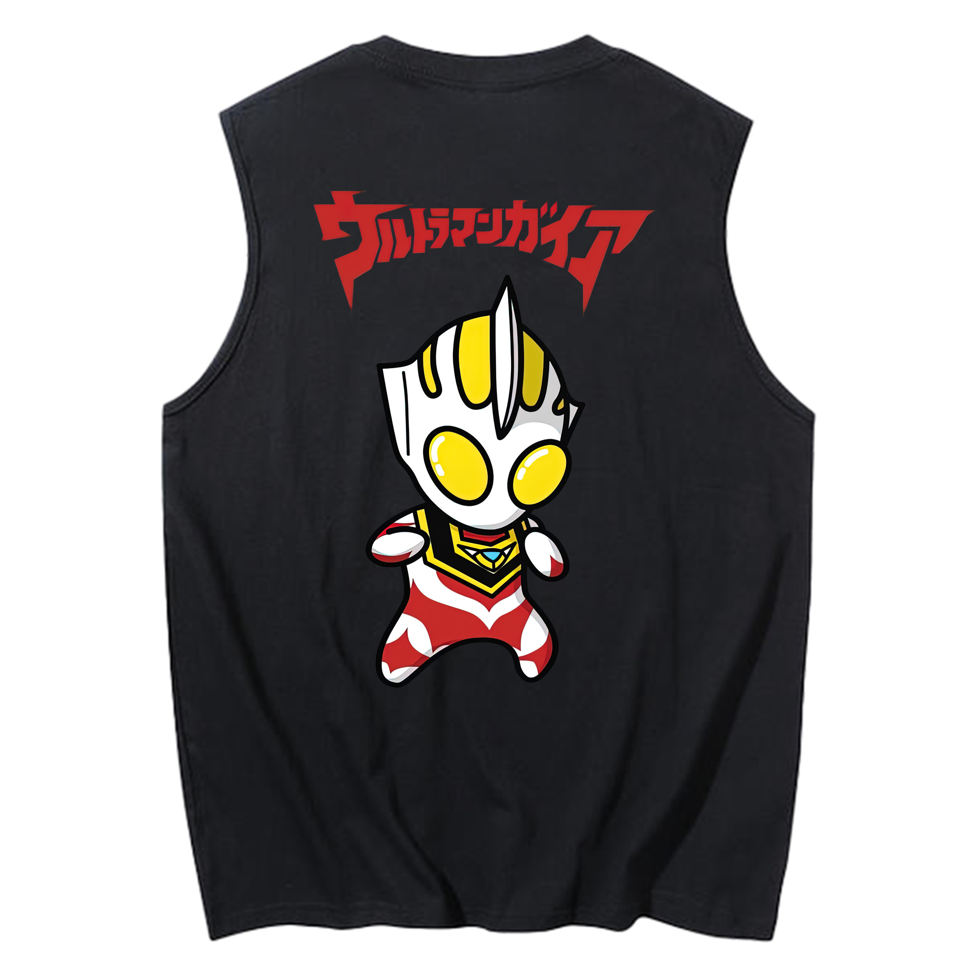 （画像用） ウルトラマン Ultraman コットン100％タンクトップ（背面プリント）