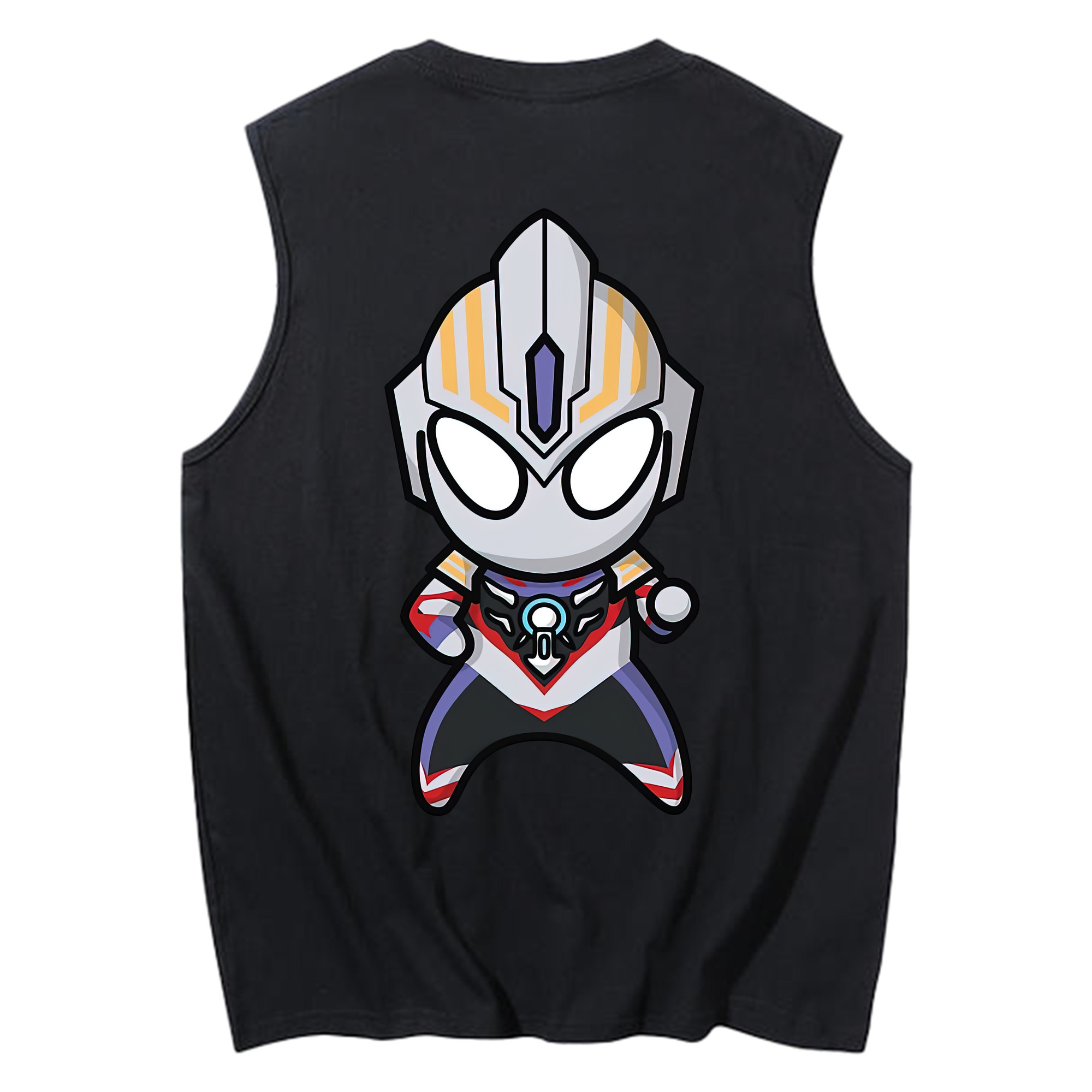 （画像用） ウルトラマン Ultraman コットン100％タンクトップ（背面プリント）