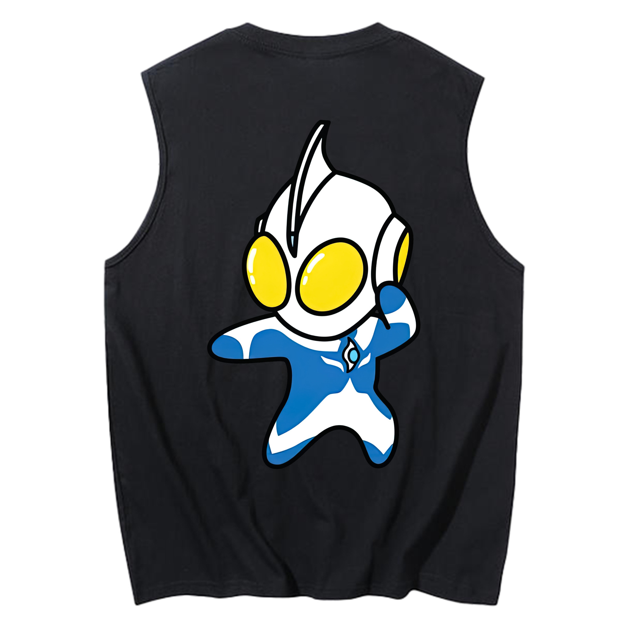 （画像用） ウルトラマン Ultraman コットン100％タンクトップ（背面プリント）