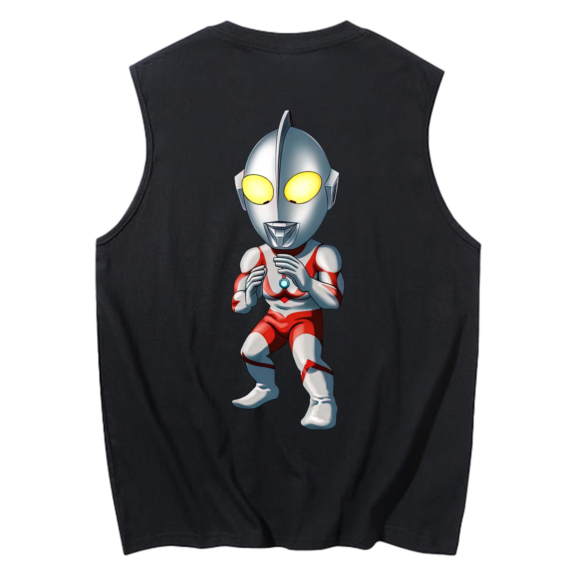 （画像用） ウルトラマン Ultraman コットン100％タンクトップ（背面プリント）