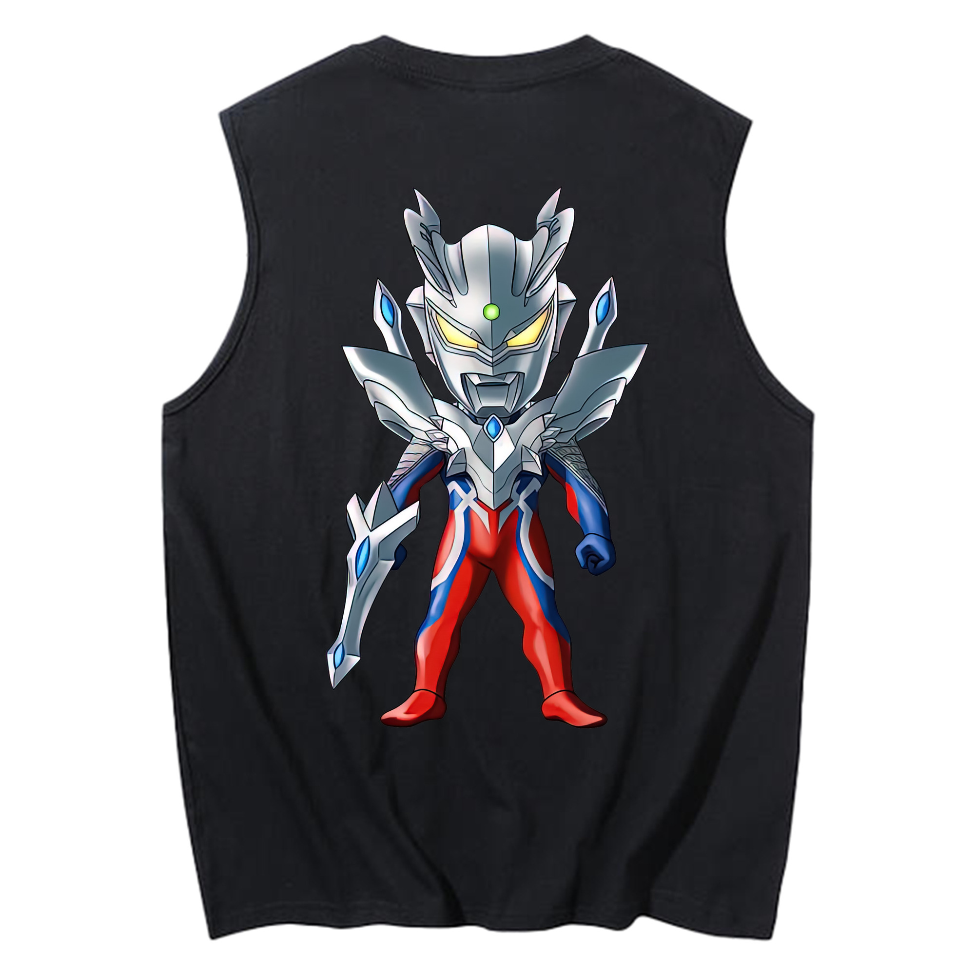 （画像用） ウルトラマン Ultraman コットン100％タンクトップ（背面プリント）