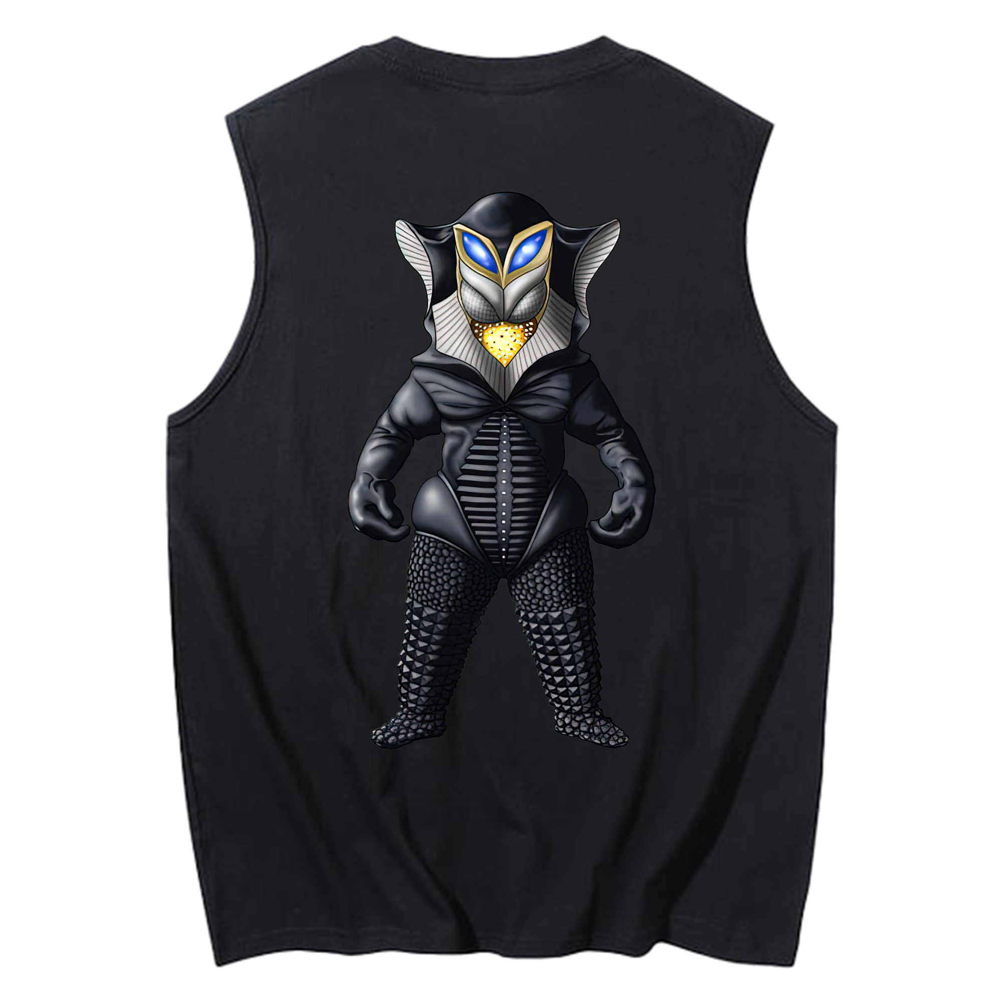 （画像用） ウルトラマン Ultraman コットン100％タンクトップ（背面プリント）