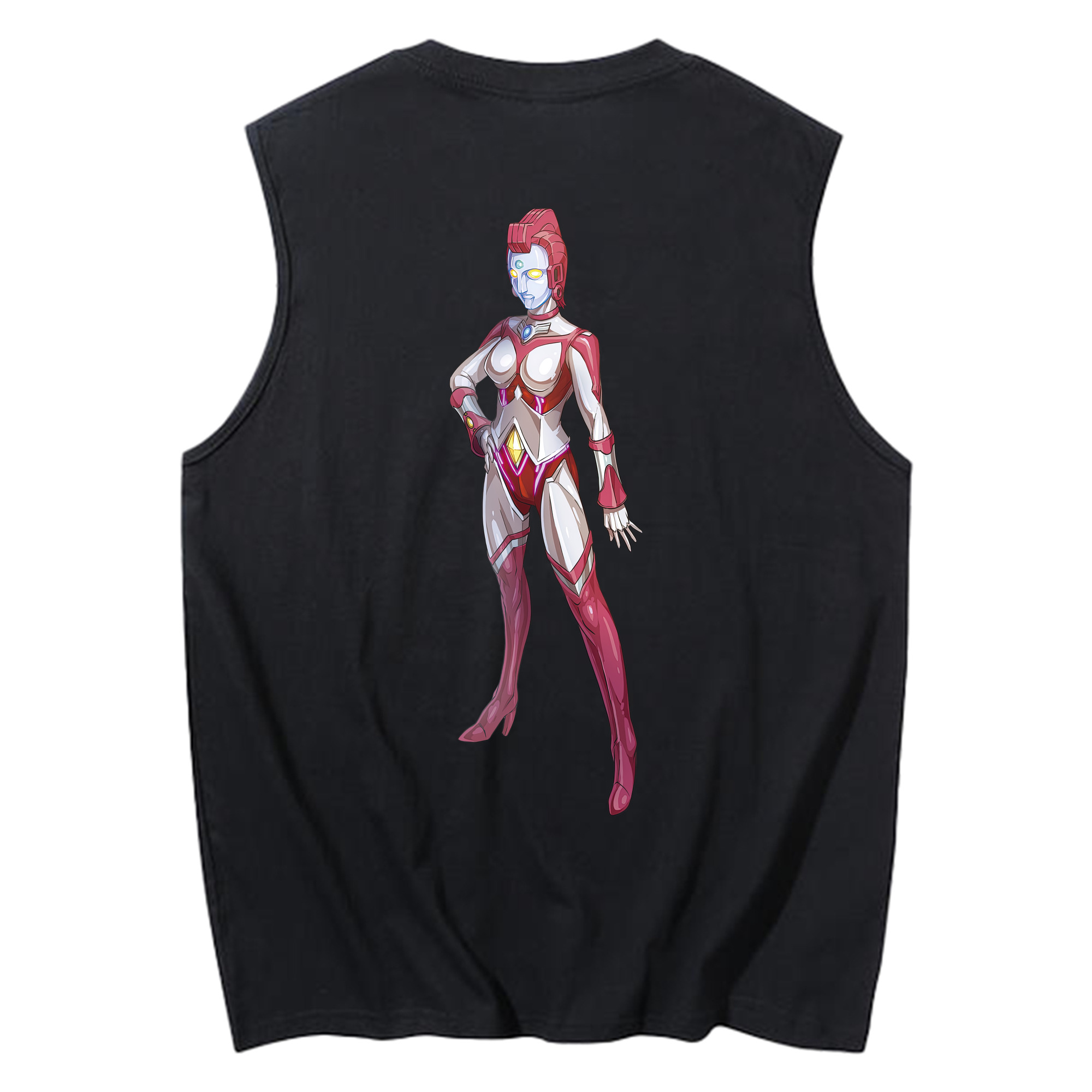 （画像用） ウルトラマン Ultraman コットン100％タンクトップ（背面プリント）