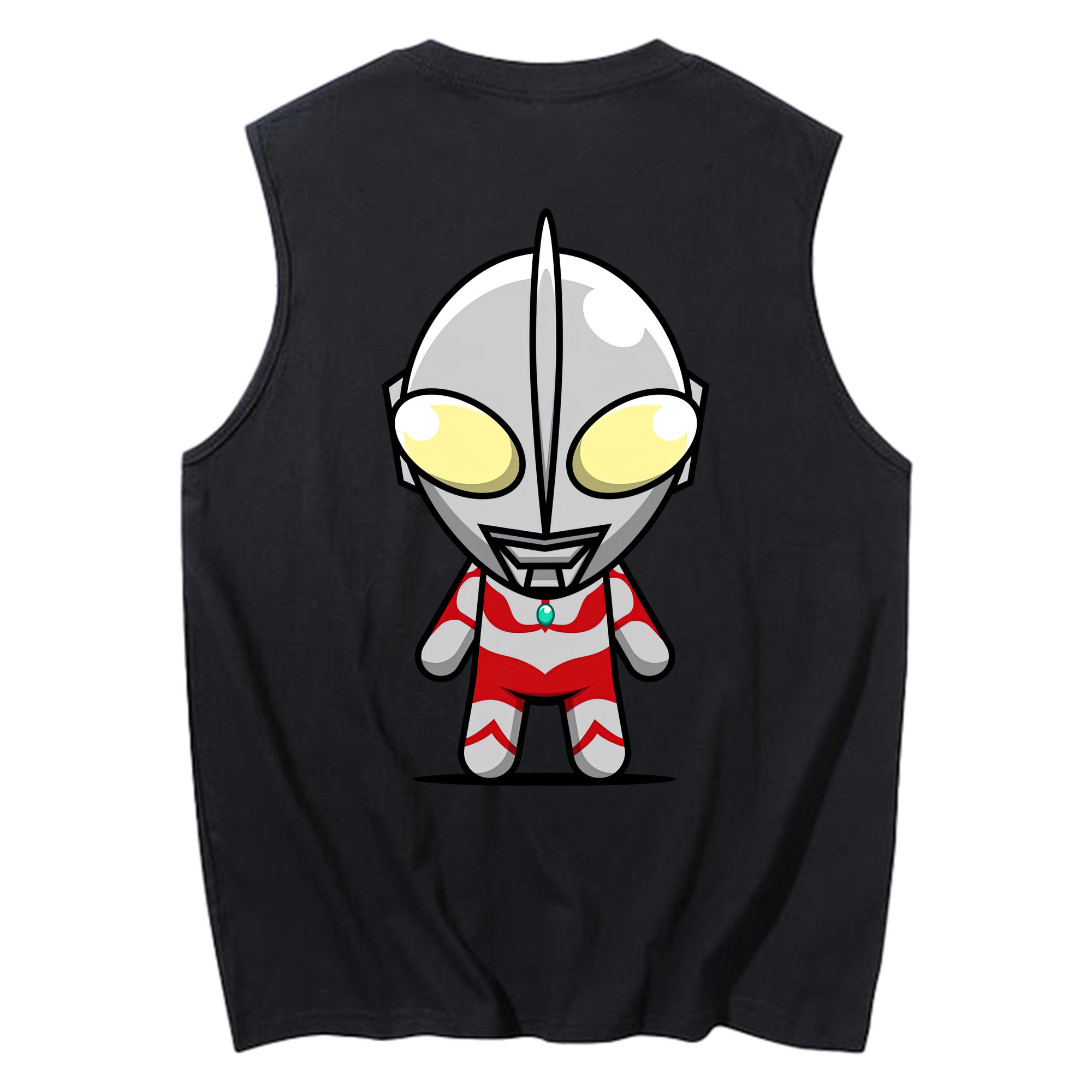 （画像用） ウルトラマン Ultraman コットン100％タンクトップ（背面プリント）