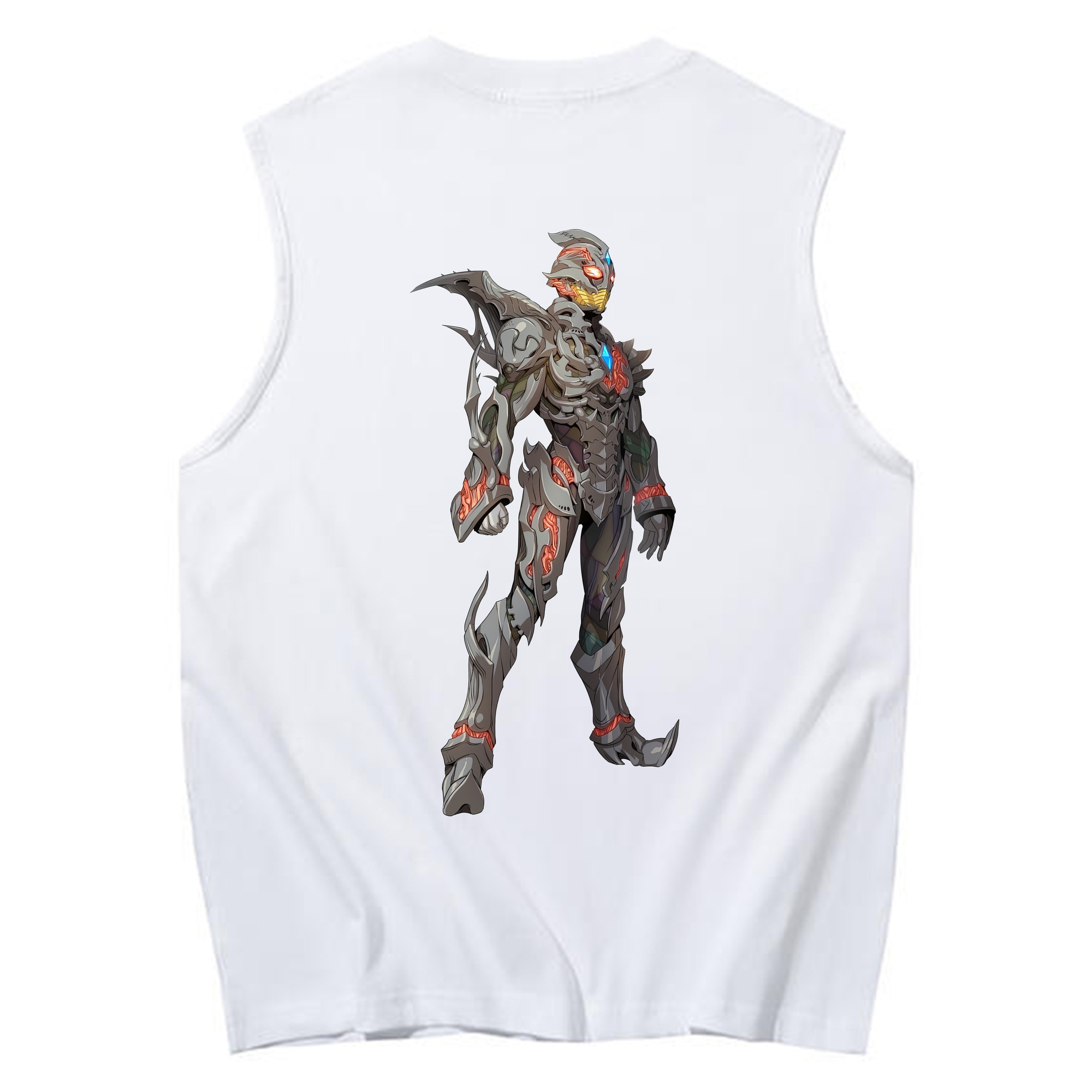 （画像用） ウルトラマン Ultraman コットン100％タンクトップ（背面プリント）