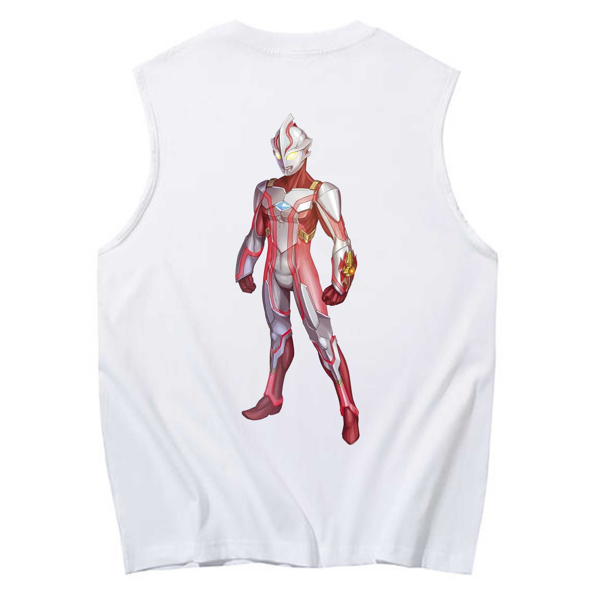 （画像用） ウルトラマン Ultraman コットン100％タンクトップ（背面プリント）
