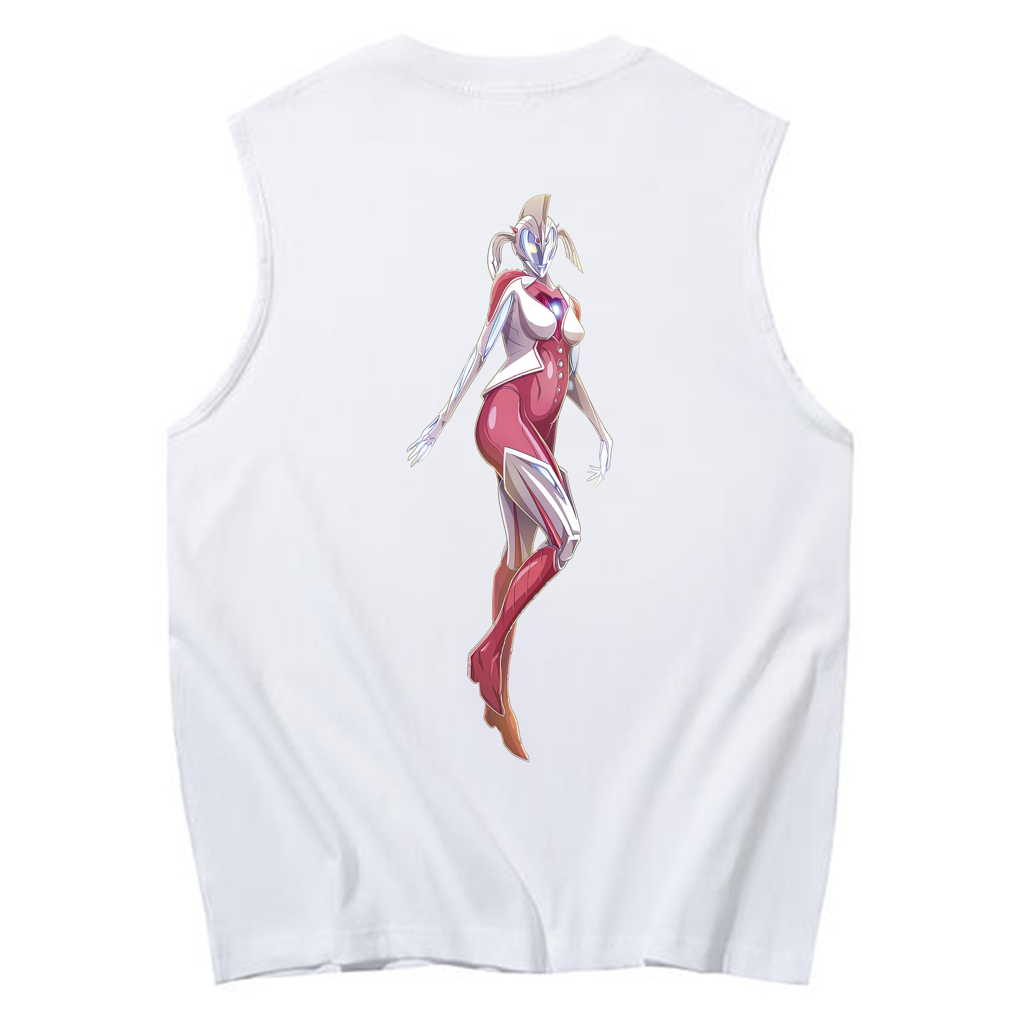 （画像用） ウルトラマン Ultraman コットン100％タンクトップ（背面プリント）