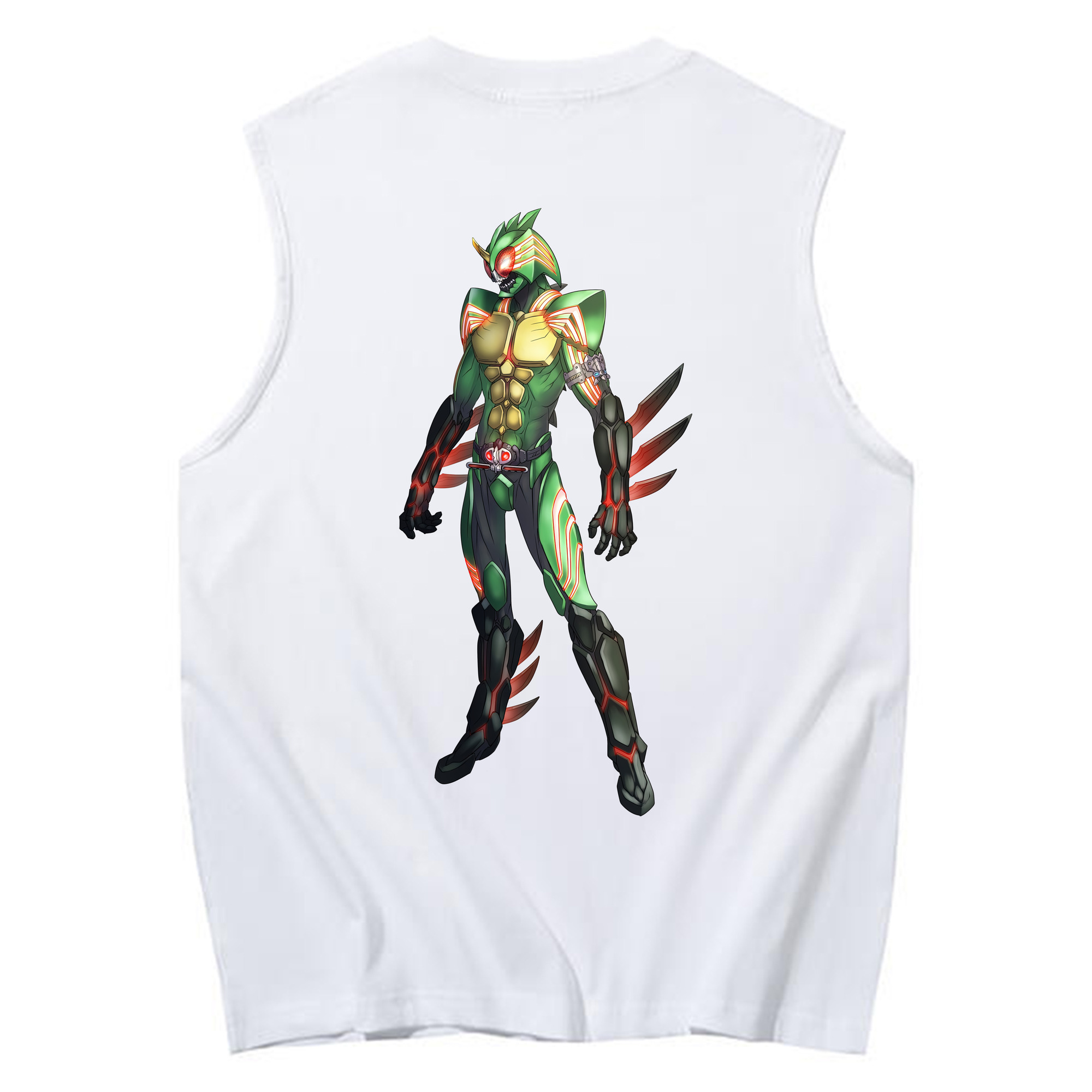 （画像用） ウルトラマン Ultraman コットン100％タンクトップ（背面プリント）