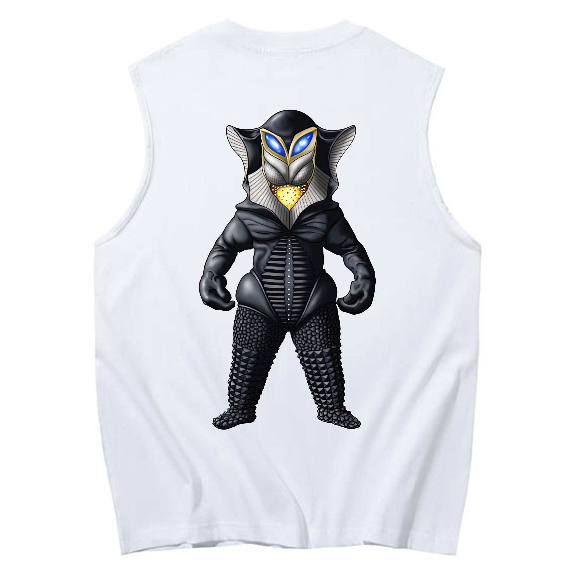 （画像用） ウルトラマン Ultraman コットン100％タンクトップ（背面プリント）