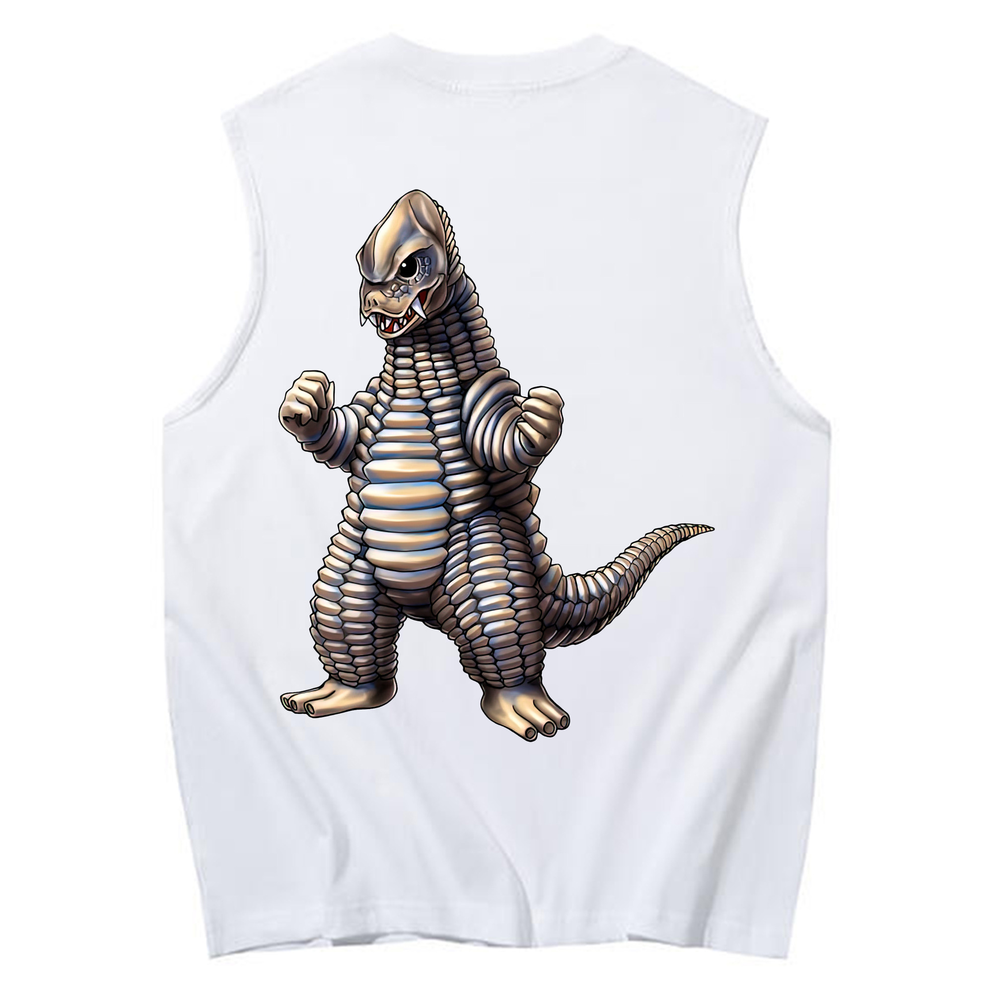（画像用） ウルトラマン Ultraman コットン100％タンクトップ（背面プリント）