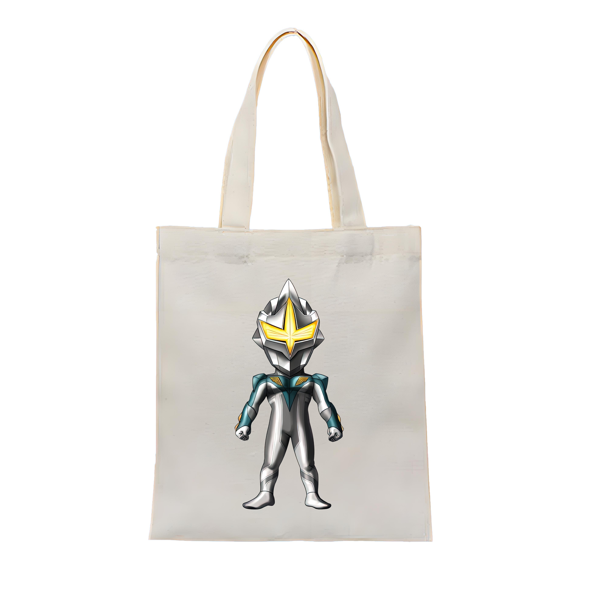 （画像用） ウルトラマン Ultraman 縦型キャンバス生地手提げバッグ　トートバッグ