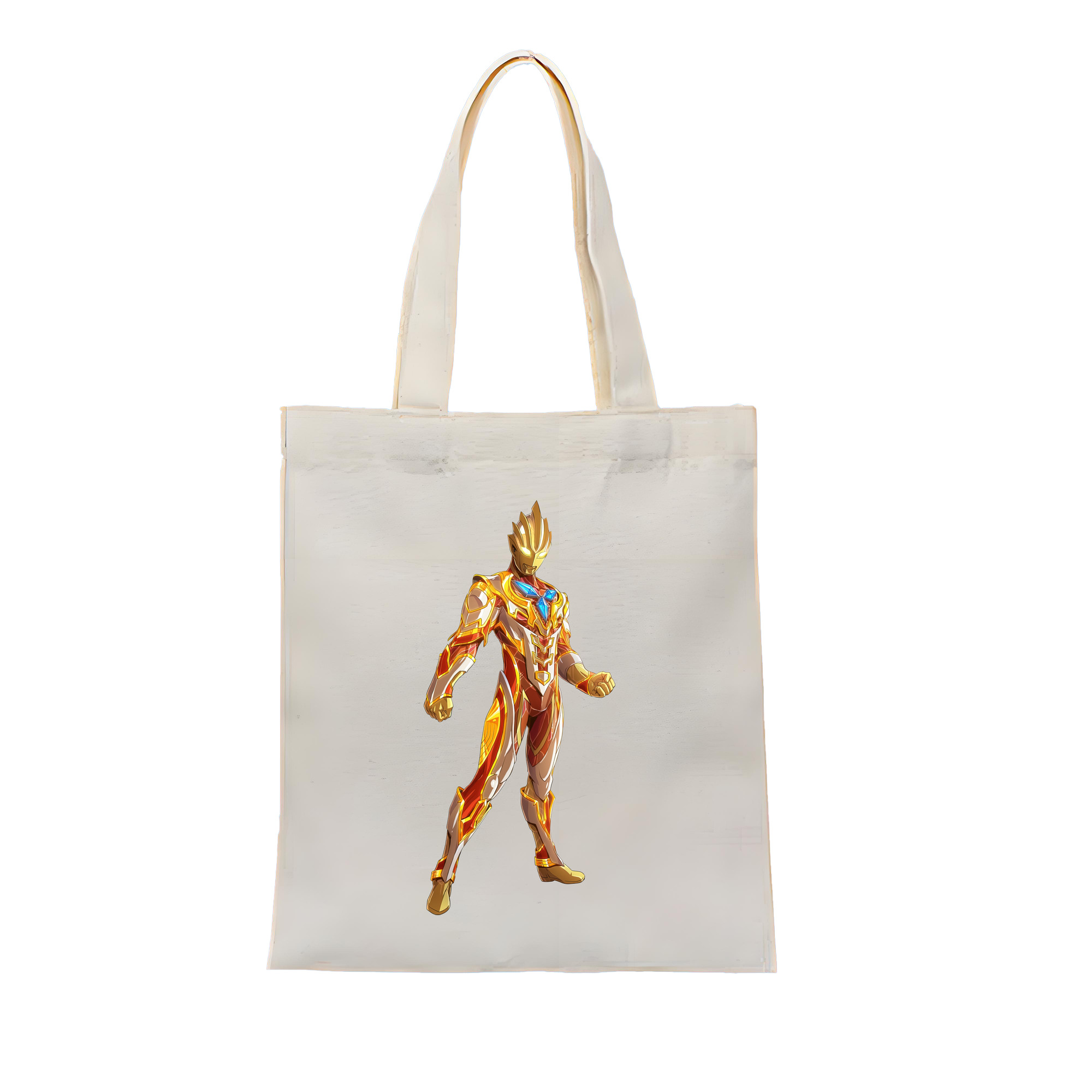 （画像用） ウルトラマン Ultraman 縦型キャンバス生地手提げバッグ　トートバッグ