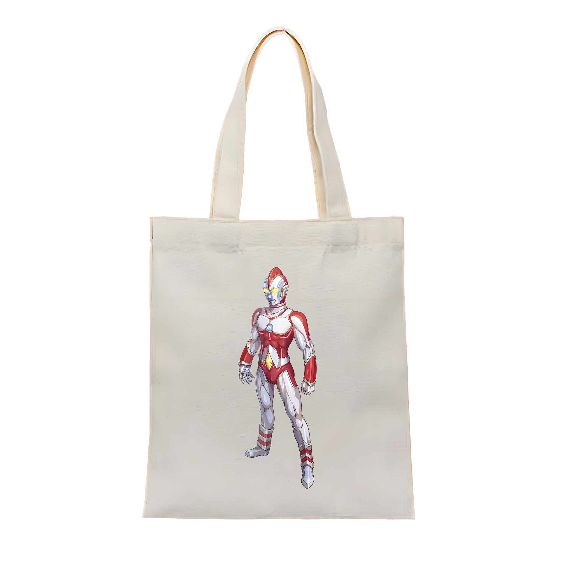 （画像用） ウルトラマン Ultraman 縦型キャンバス生地手提げバッグ　トートバッグ