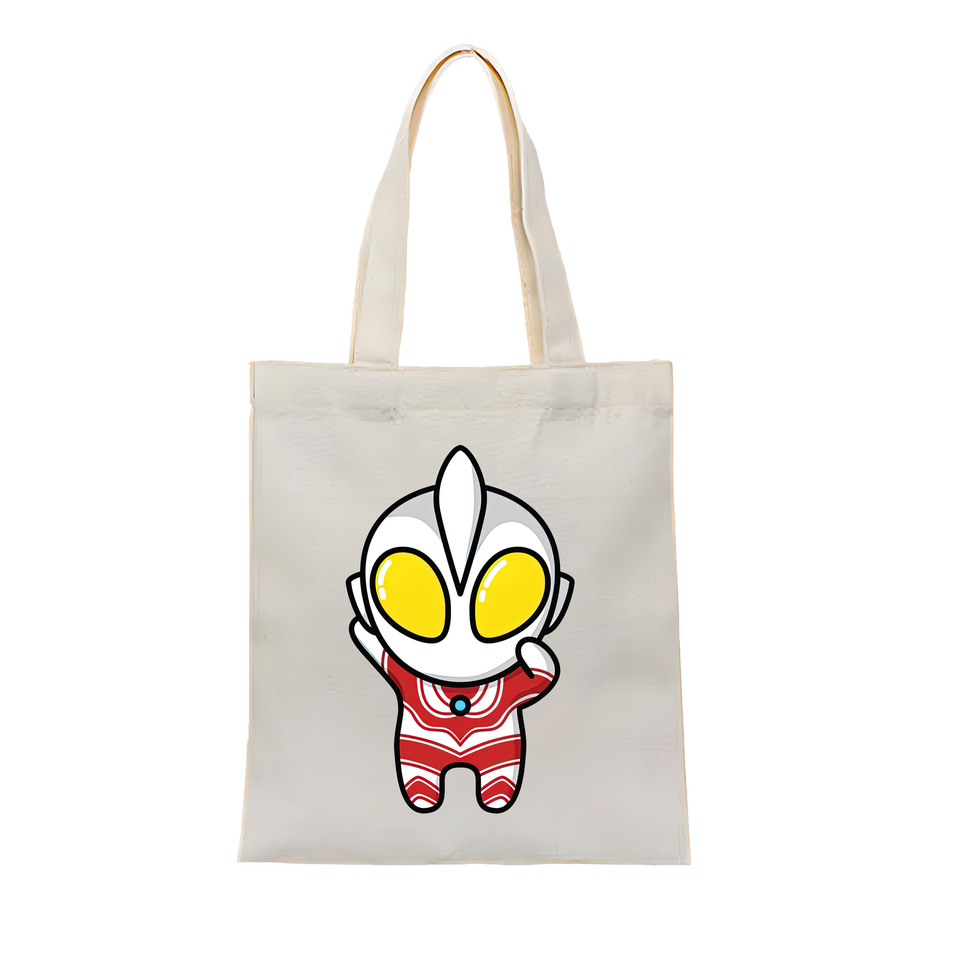 （画像用） ウルトラマン Ultraman 縦型キャンバス生地手提げバッグ　トートバッグ