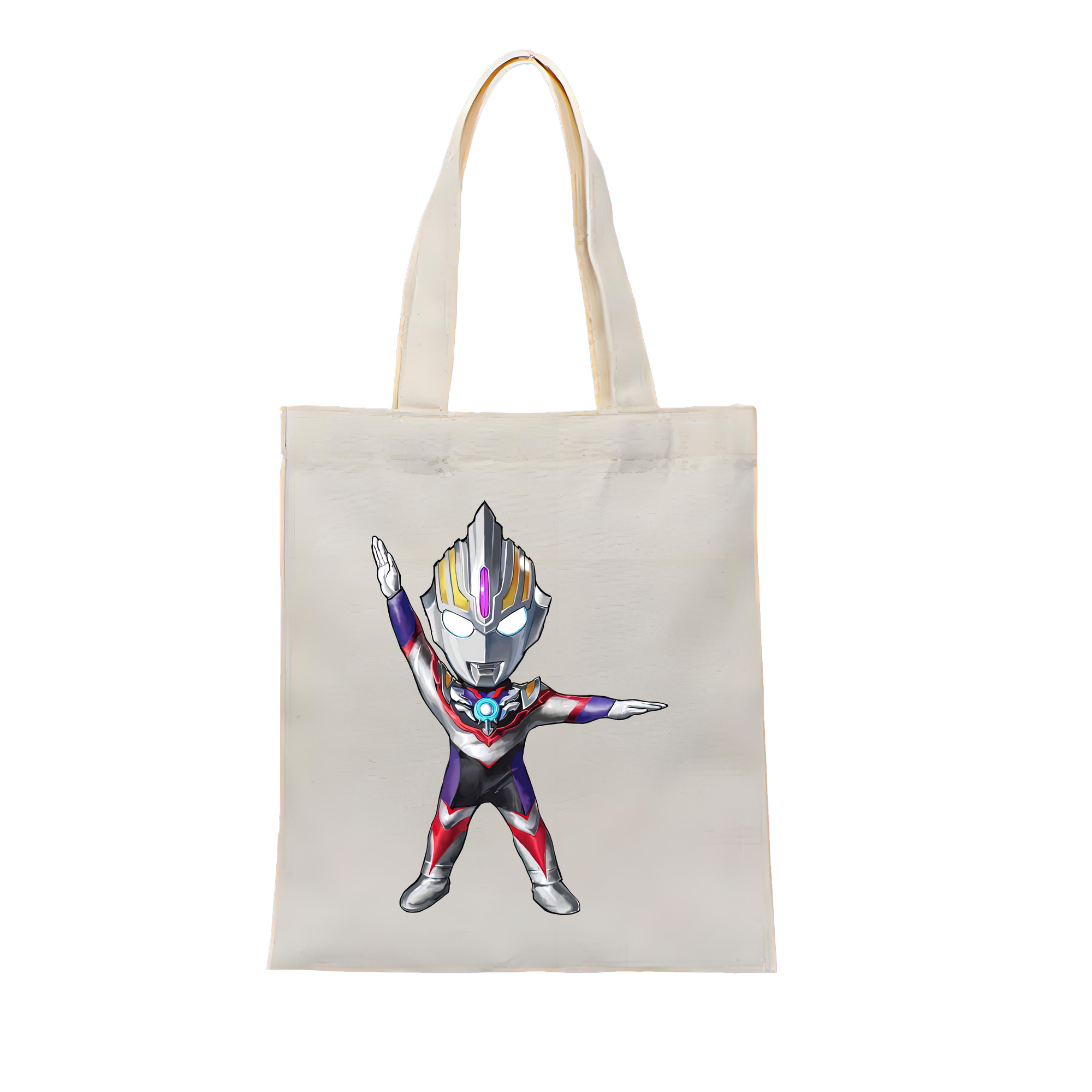 （画像用） ウルトラマン Ultraman 縦型キャンバス生地手提げバッグ　トートバッグ