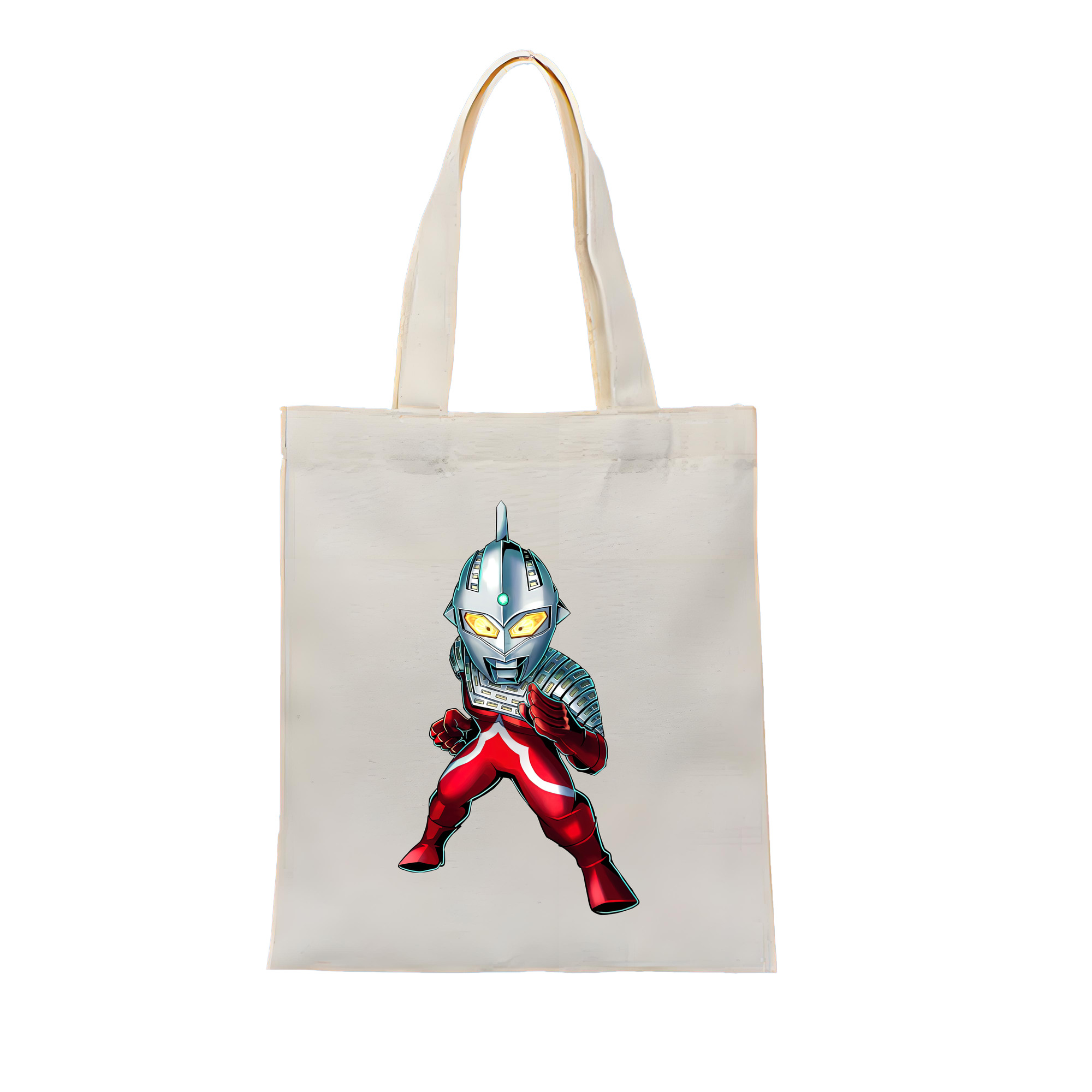 （画像用） ウルトラマン Ultraman 縦型キャンバス生地手提げバッグ　トートバッグ
