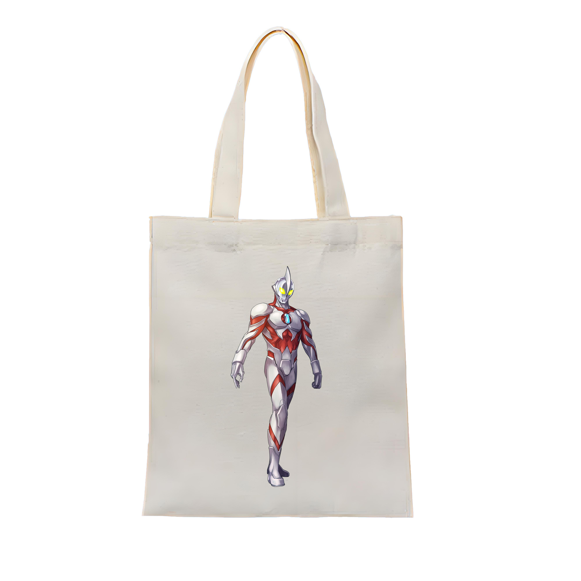 （画像用） ウルトラマン Ultraman 縦型キャンバス生地手提げバッグ　トートバッグ