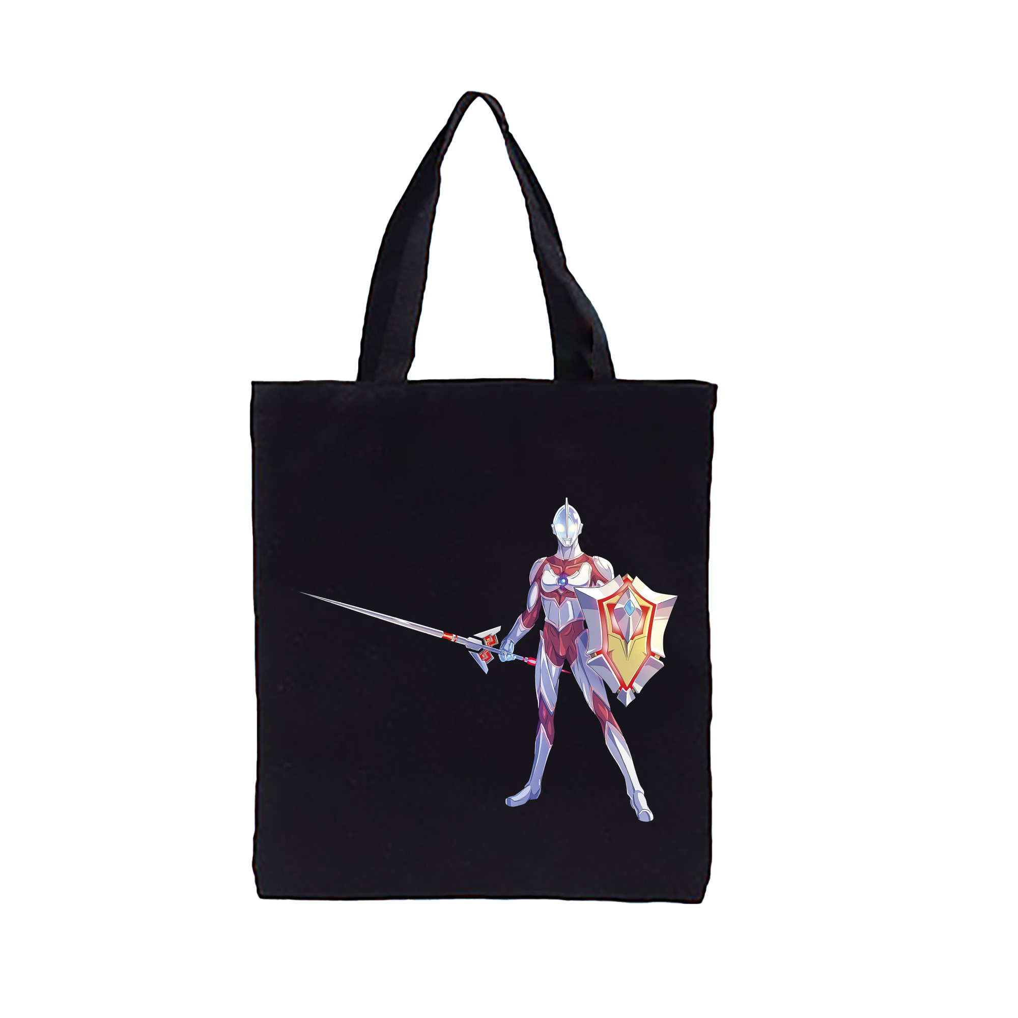 （画像用） ウルトラマン Ultraman 縦型キャンバス生地手提げバッグ　トートバッグ