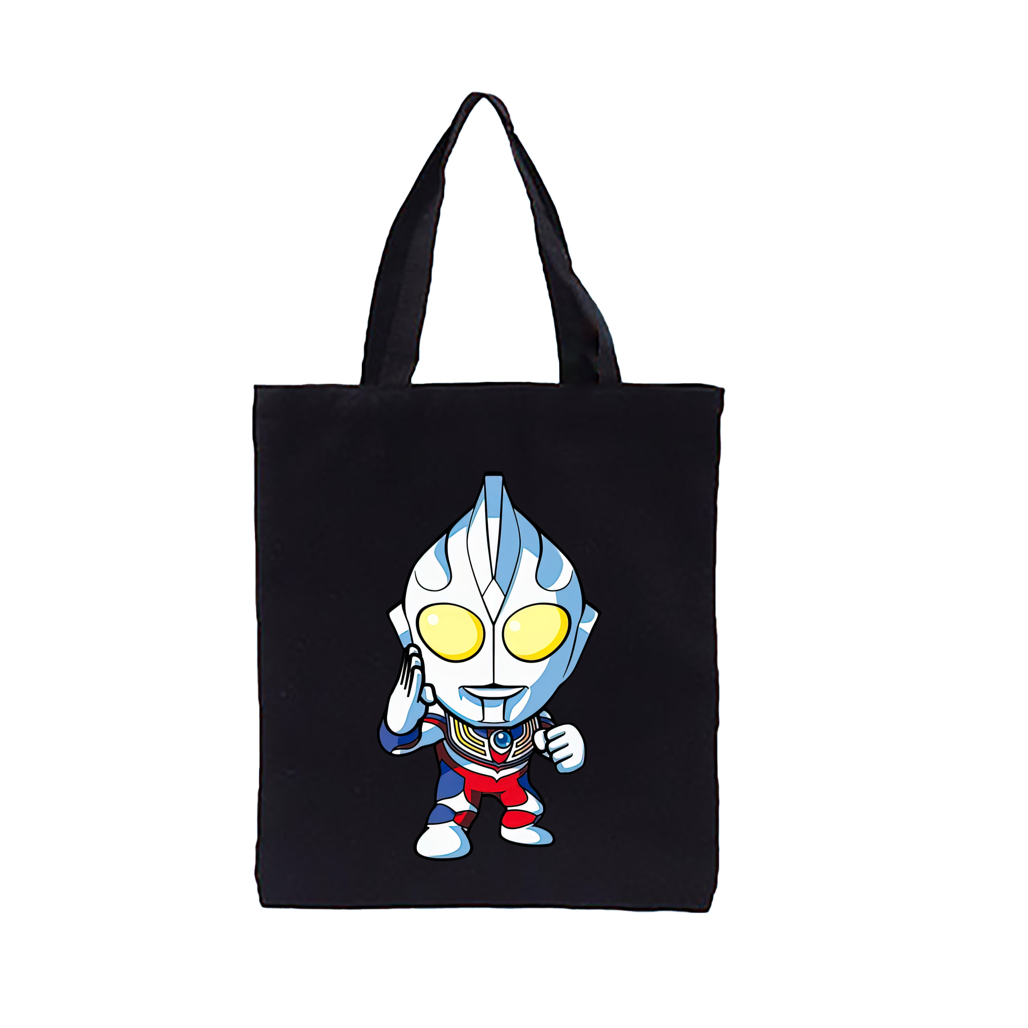 （画像用） ウルトラマン Ultraman 縦型キャンバス生地手提げバッグ　トートバッグ