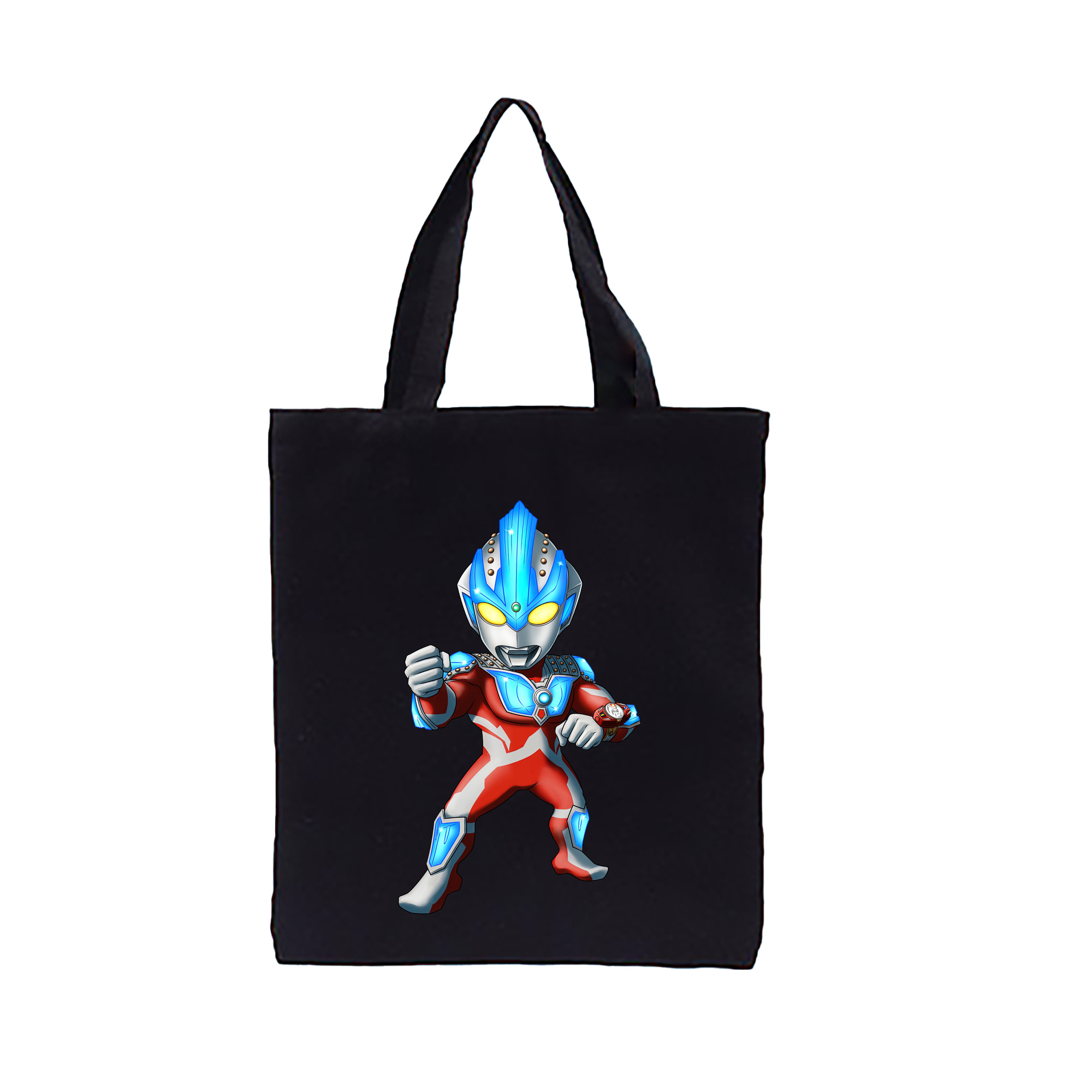 （画像用） ウルトラマン Ultraman 縦型キャンバス生地手提げバッグ　トートバッグ