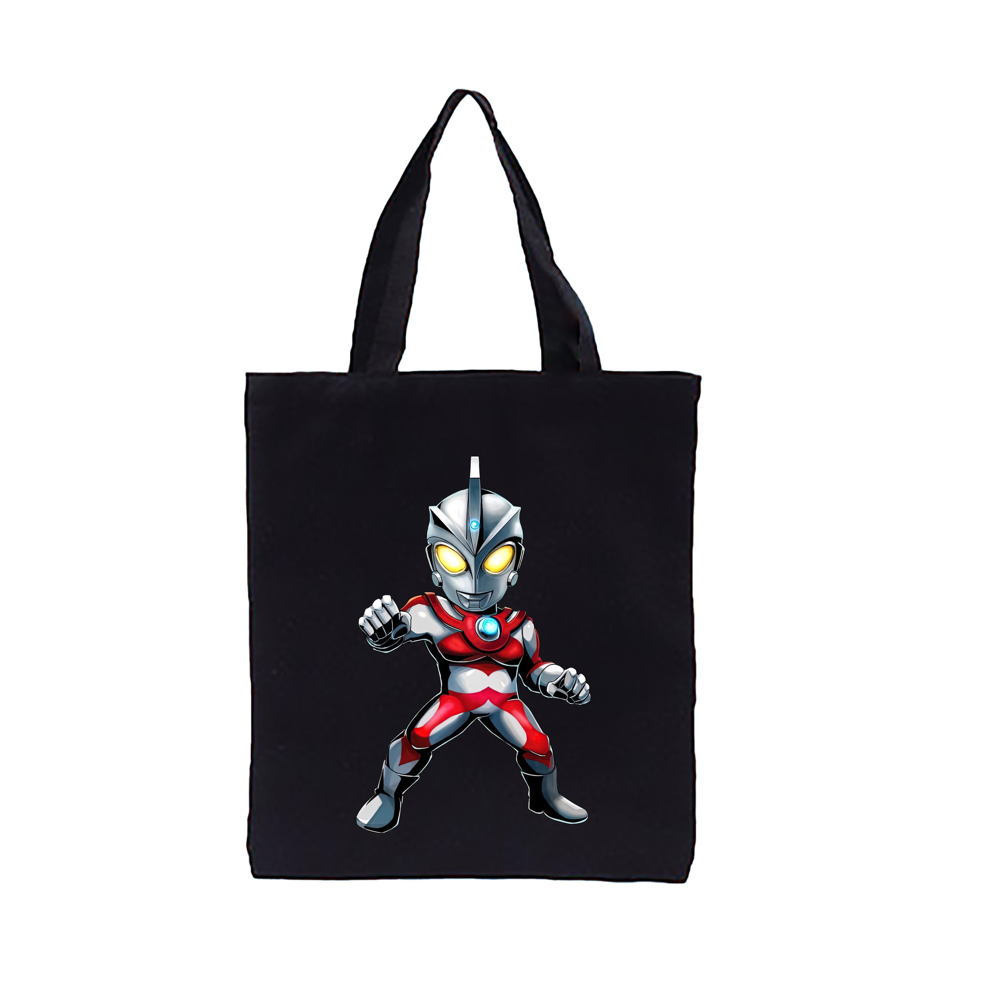 （画像用） ウルトラマン Ultraman 縦型キャンバス生地手提げバッグ　トートバッグ