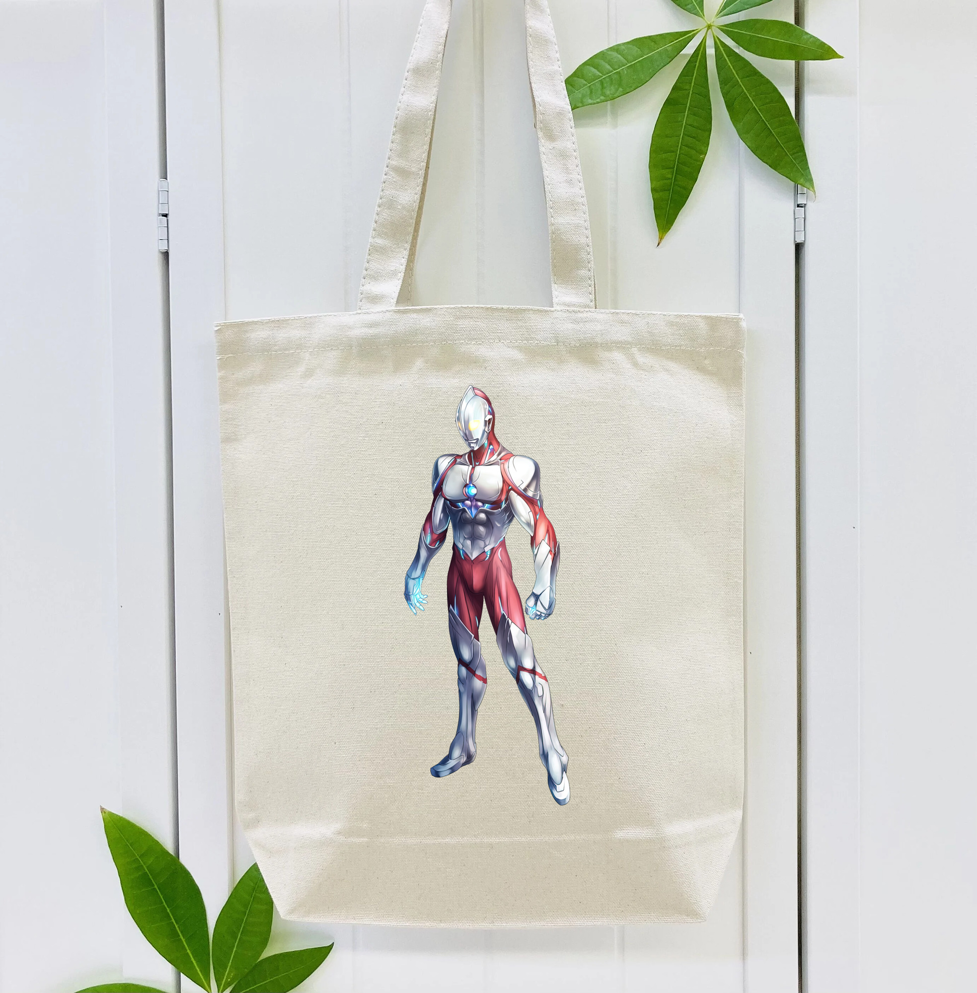 ウルトラマン Ultraman 縦型キャンバス生地手提げバッグ　トートバッグ