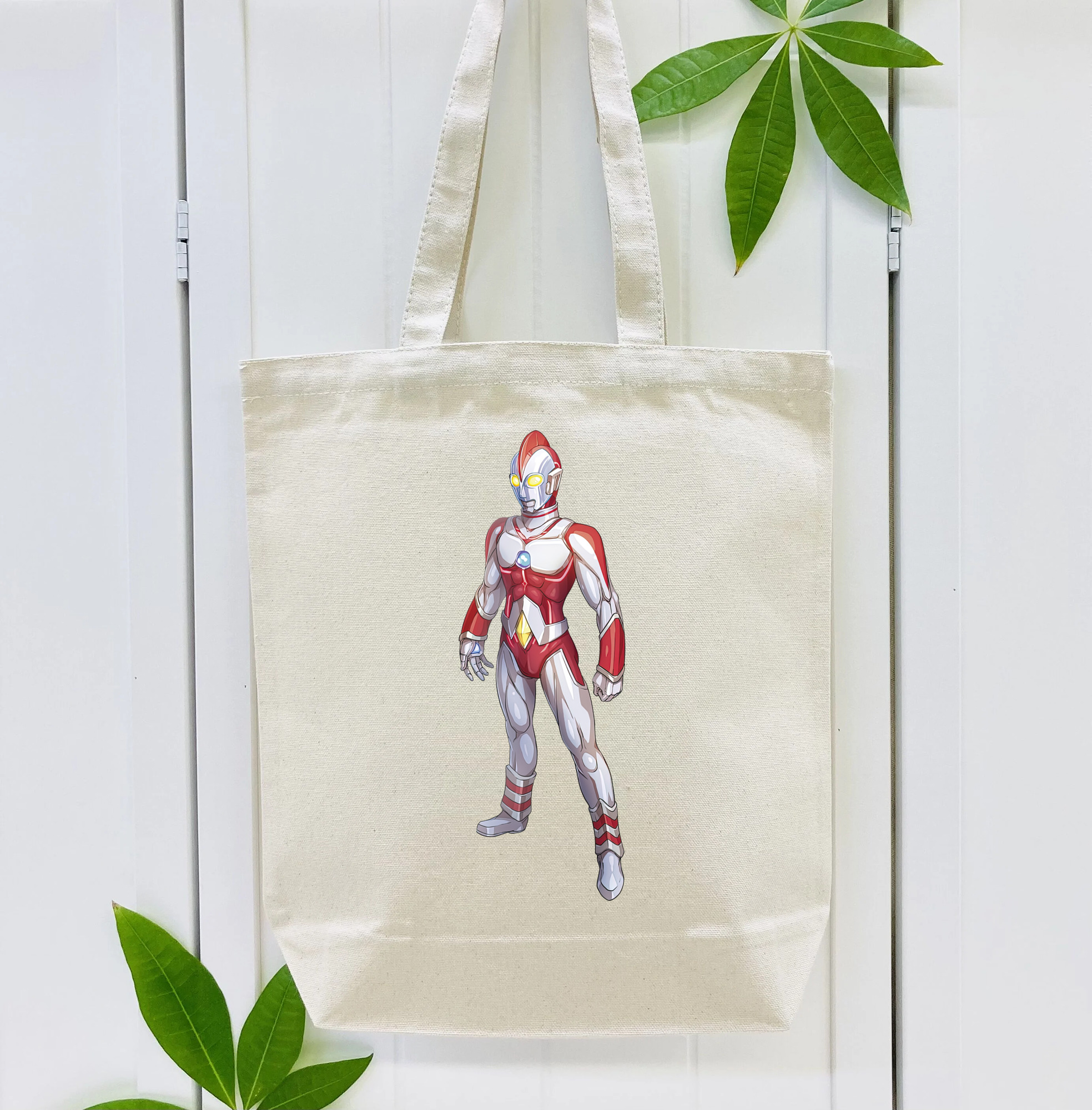 ウルトラマン Ultraman 縦型キャンバス生地手提げバッグ　トートバッグ