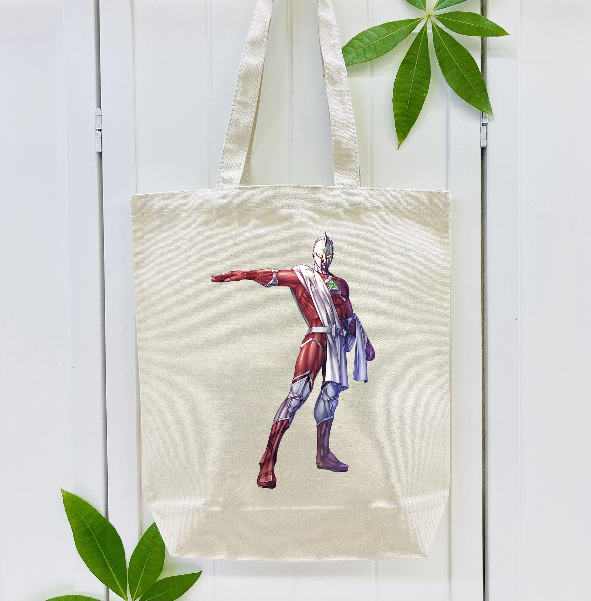 ウルトラマン Ultraman 縦型キャンバス生地手提げバッグ　トートバッグ