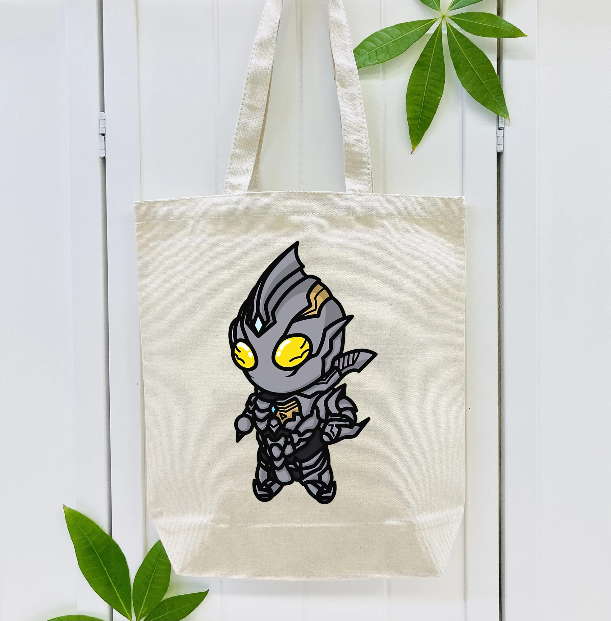 ウルトラマン Ultraman 縦型キャンバス生地手提げバッグ　トートバッグ
