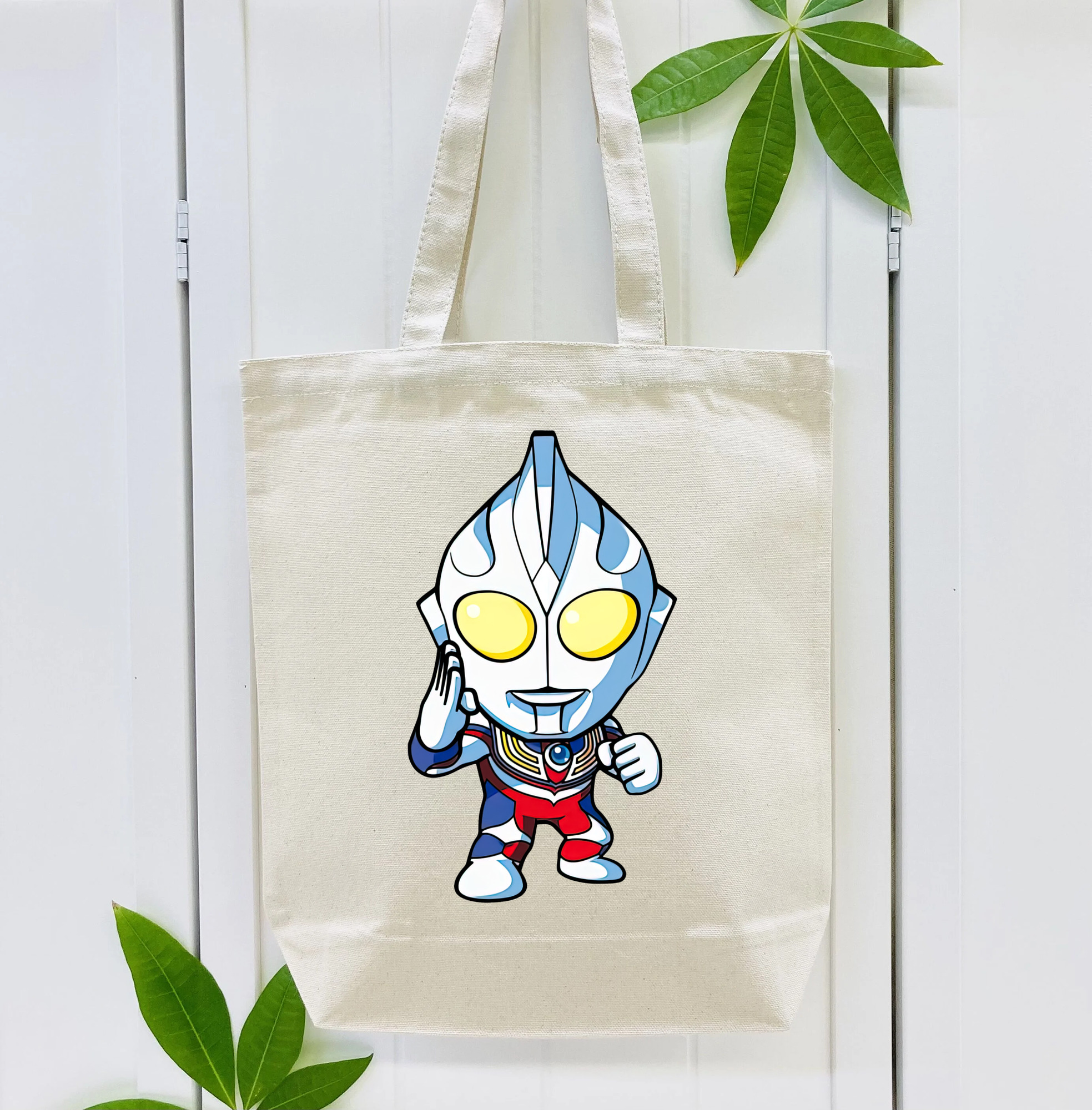ウルトラマン Ultraman 縦型キャンバス生地手提げバッグ　トートバッグ
