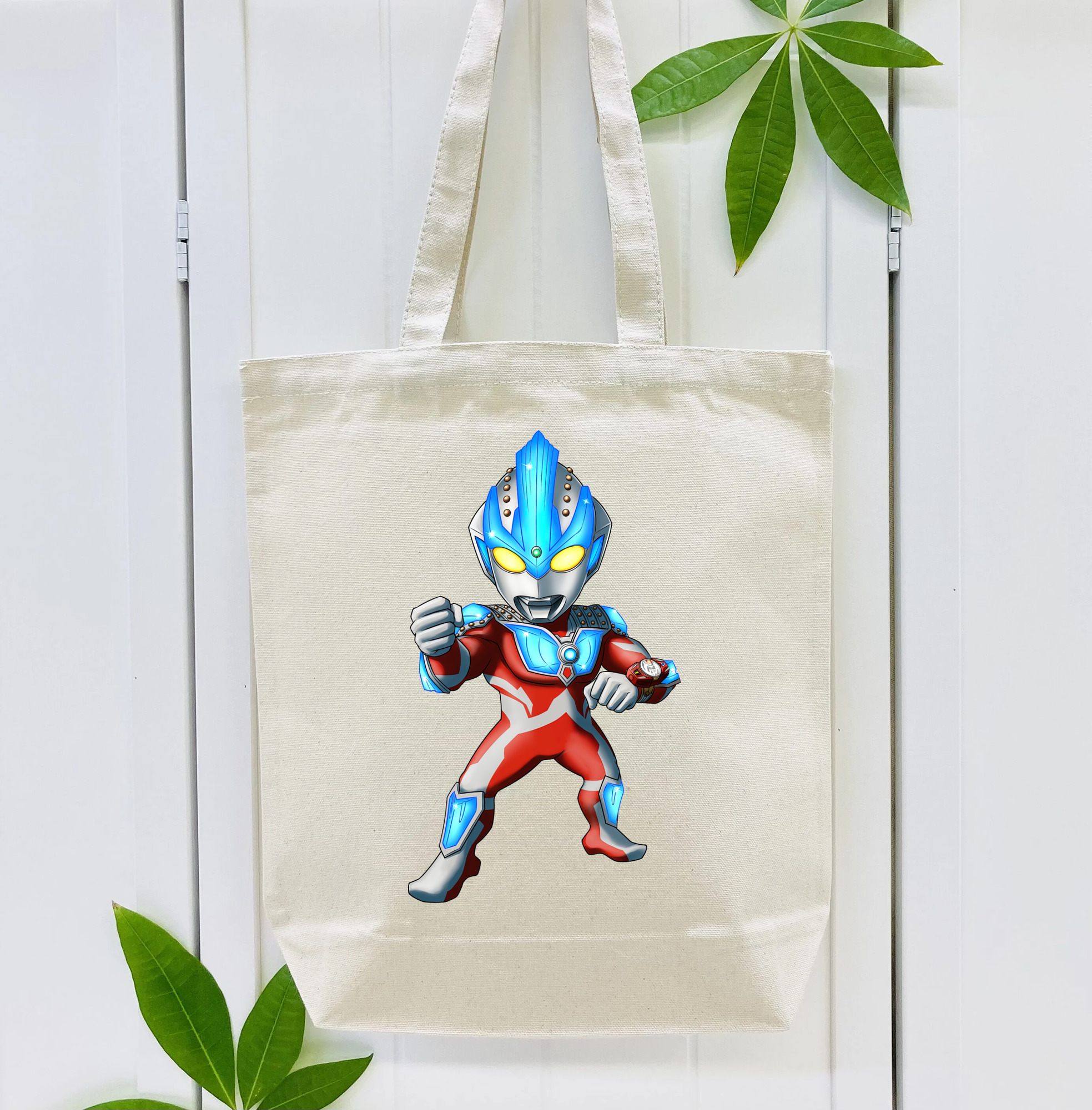 ウルトラマン Ultraman 縦型キャンバス生地手提げバッグ　トートバッグ